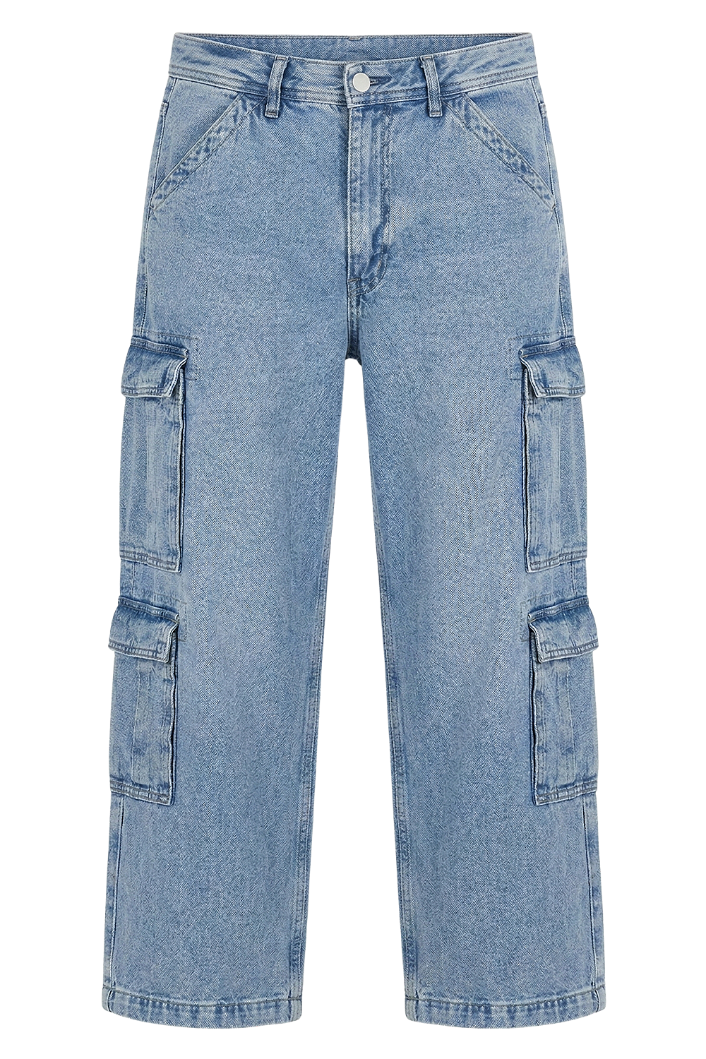 תמונה קידמית של מכנסי ג'ינס באגי קרגו 578