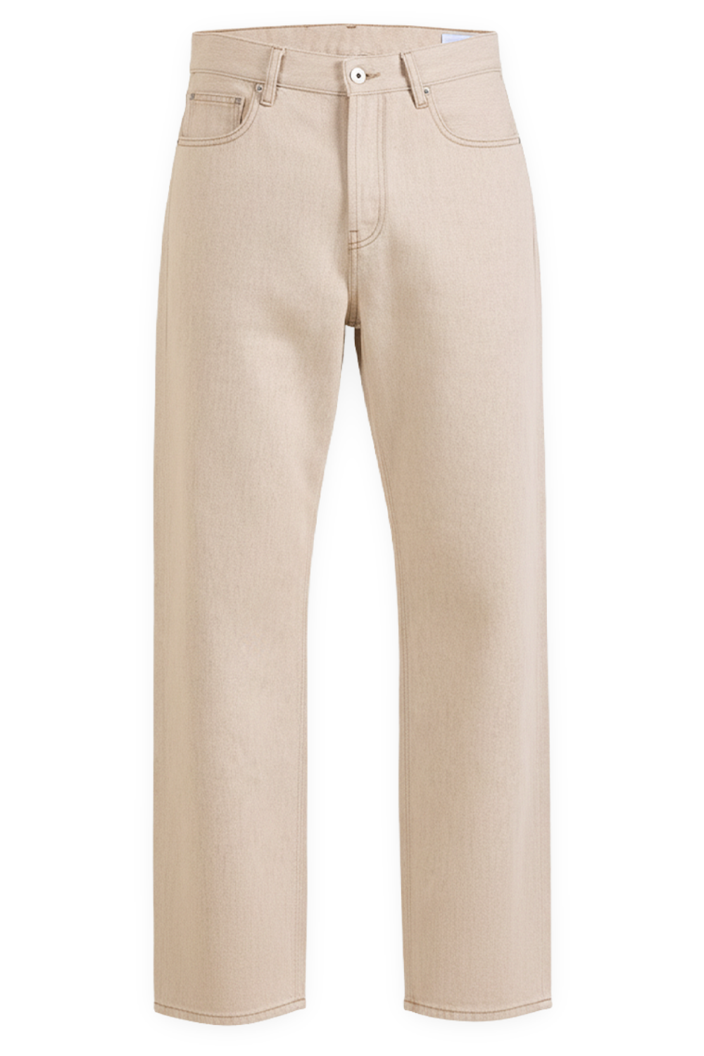 תמונה קידמית של מכנסי ג'ינס לה דה נים דרואט בגזרה ישרה