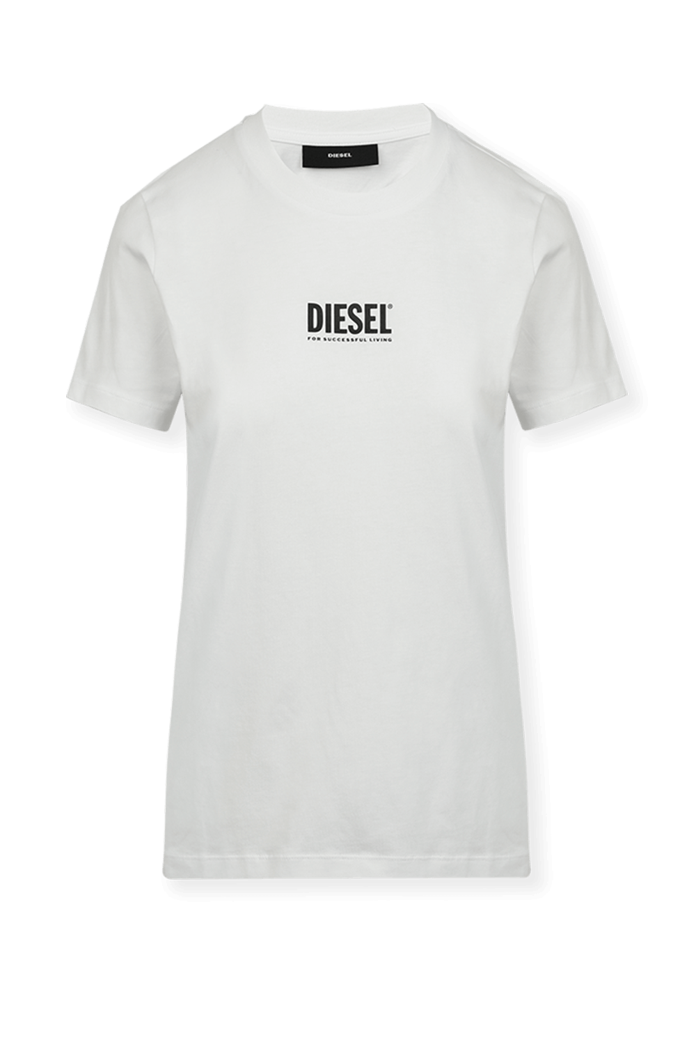 חולצת לוגו טי לבנה DIESEL