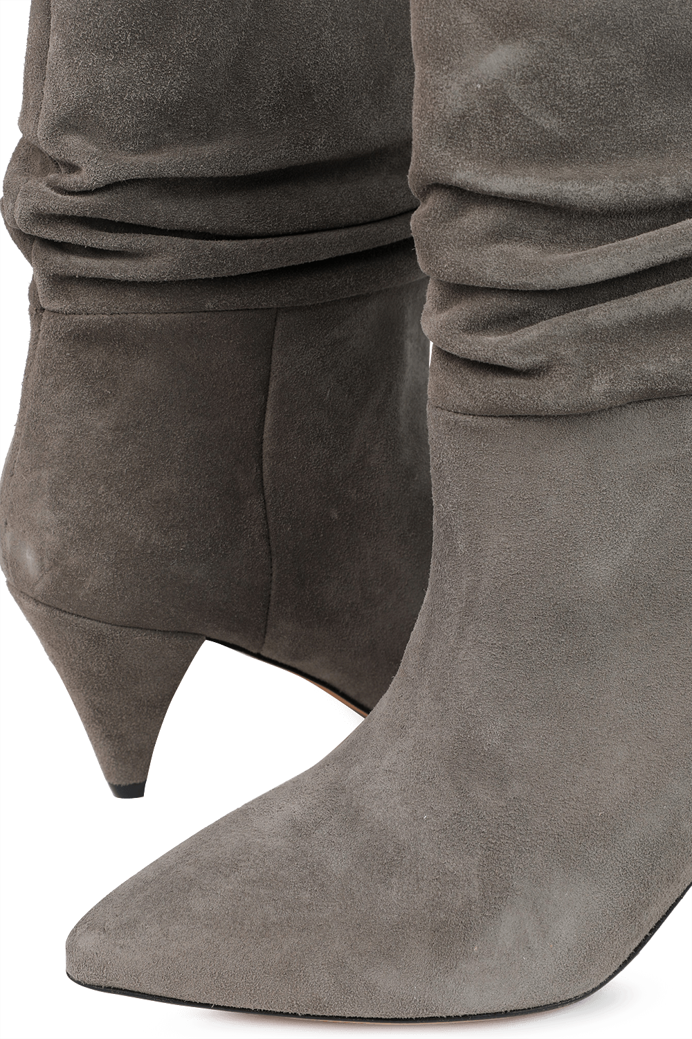 Theke Suede Ankle Boots in Grey IRO