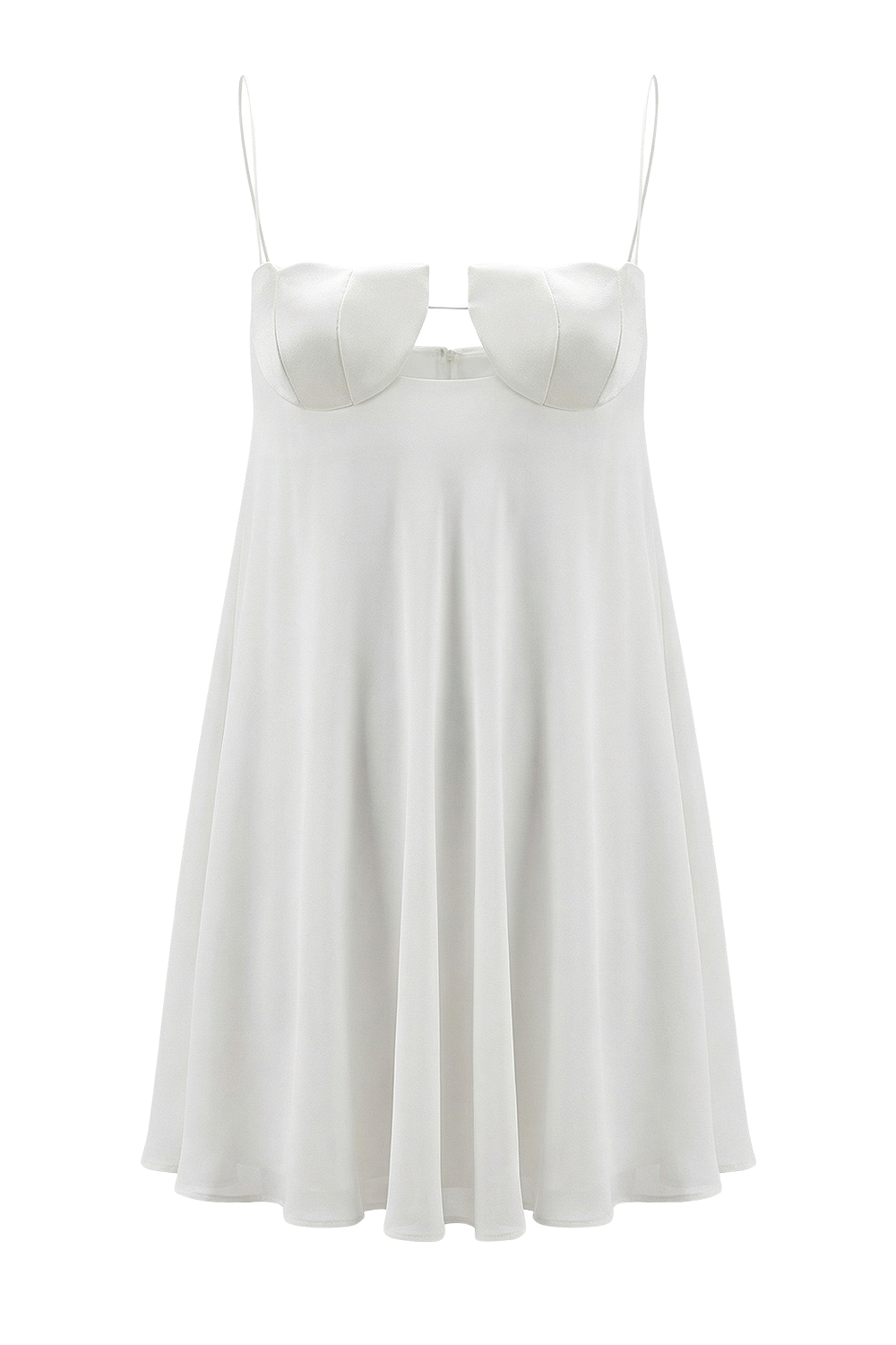 תמונה אחורית של שמלת מיני