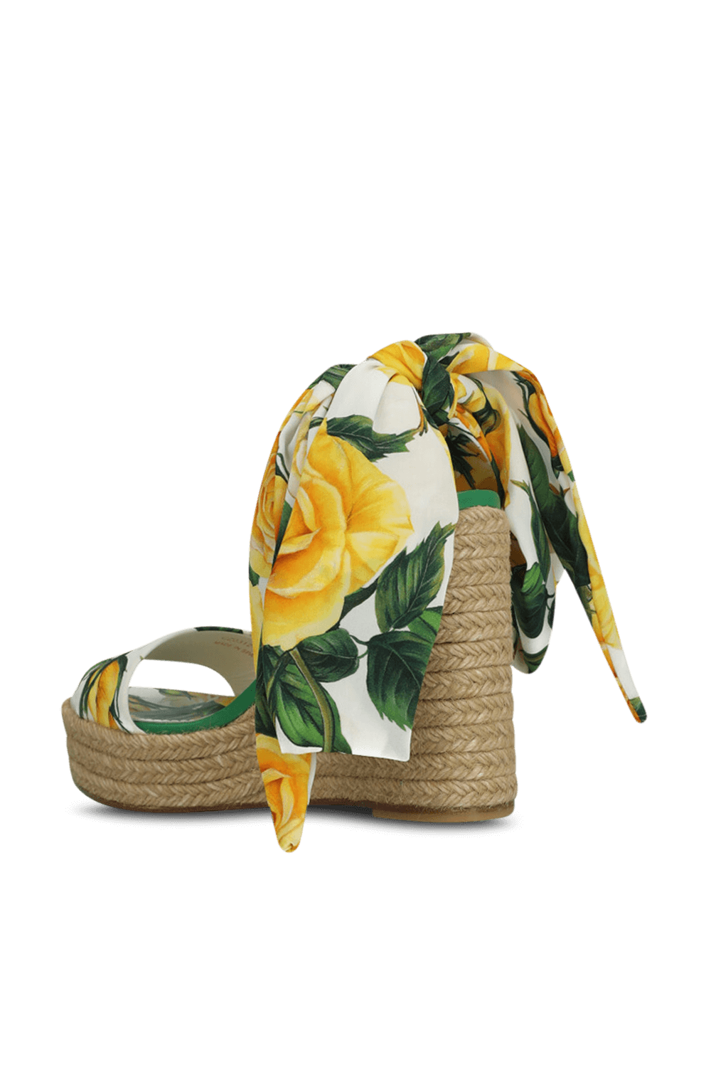 תמונה אחורית של סנדלי פלטפורמה 8 סמ