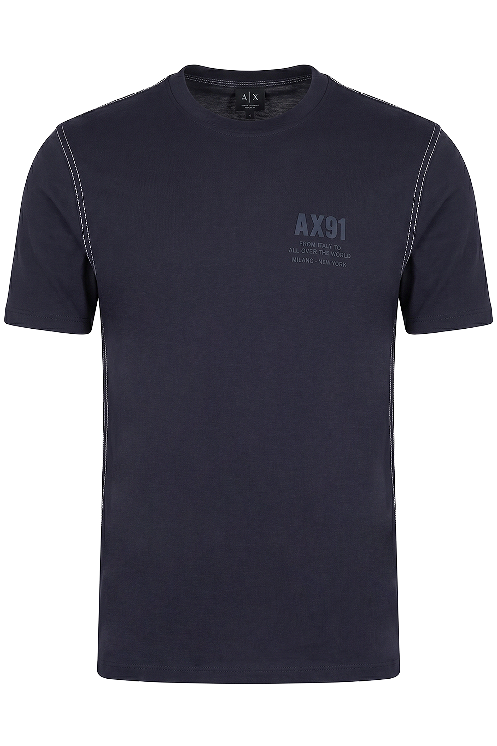 תמונה קידמית של חולצת טי בגזרת סלים