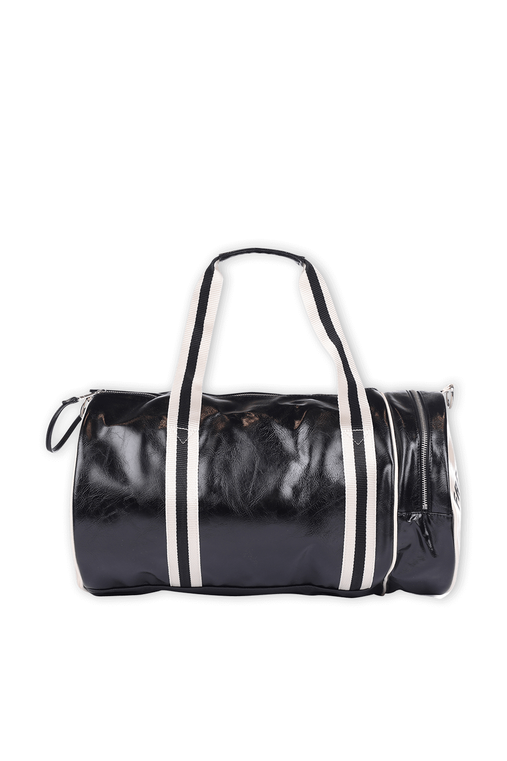 תמונת תקריב של Classic Barrel Bag in Black