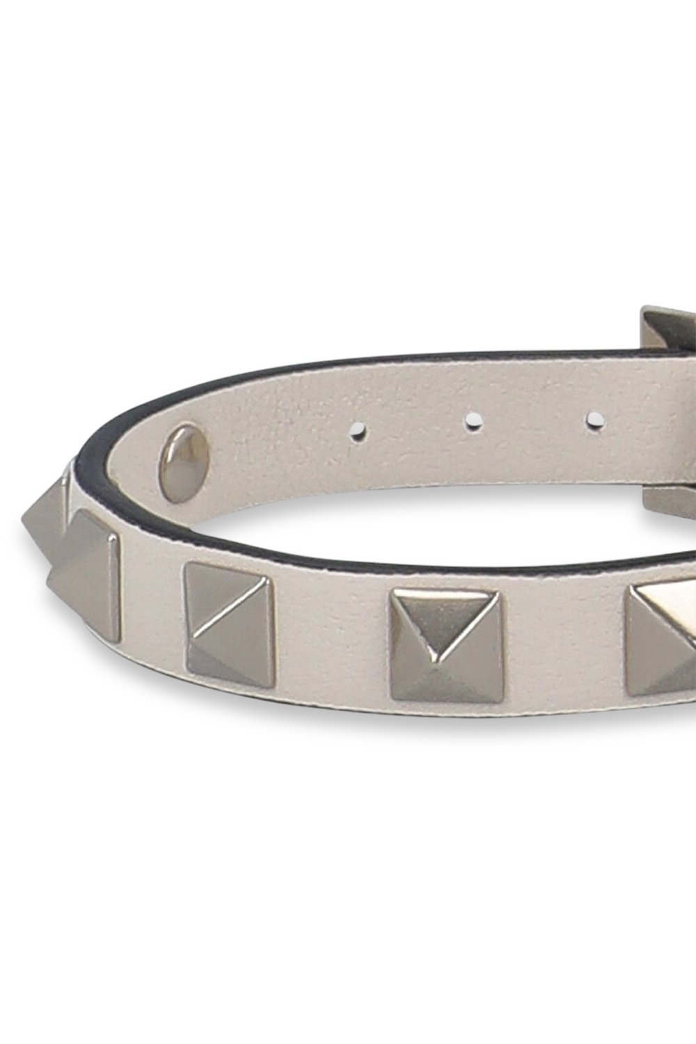 תמונה אחורית של צמיד מעור