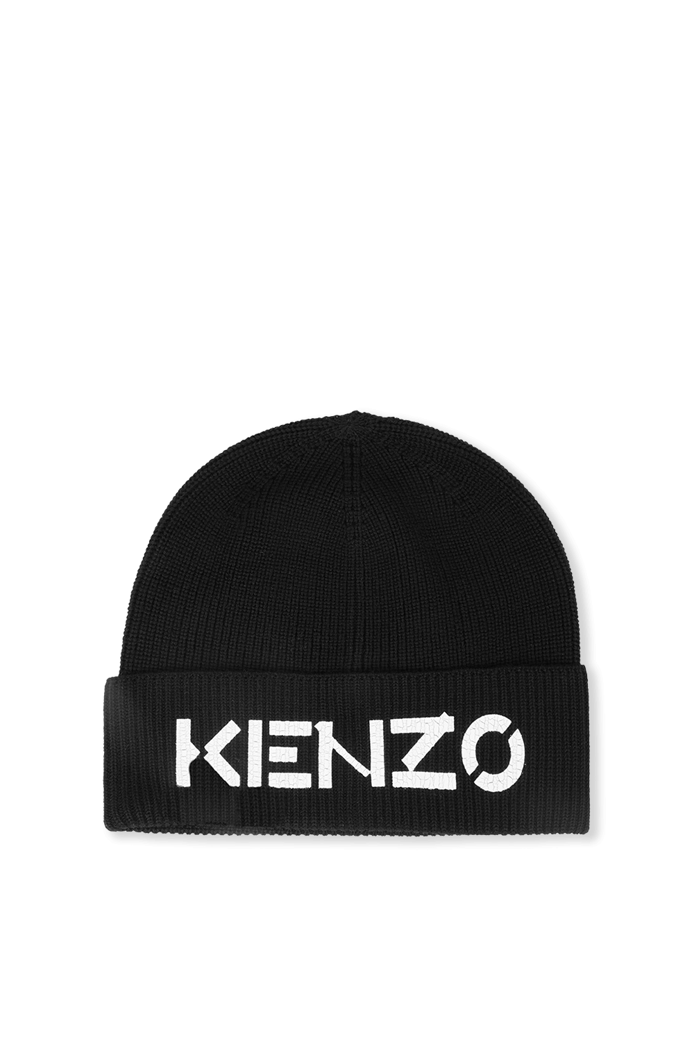 כובע גרב שחור עם לוגו KENZO