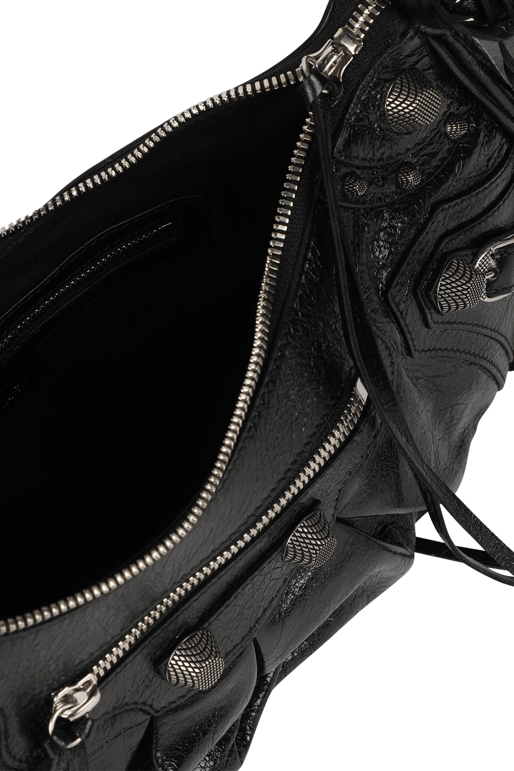 Le Cagole Small Shoulder Bag in Black Factory 54