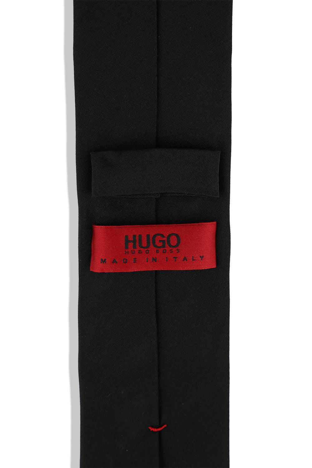 Tie 6cm in Black Silk image number null HUGO