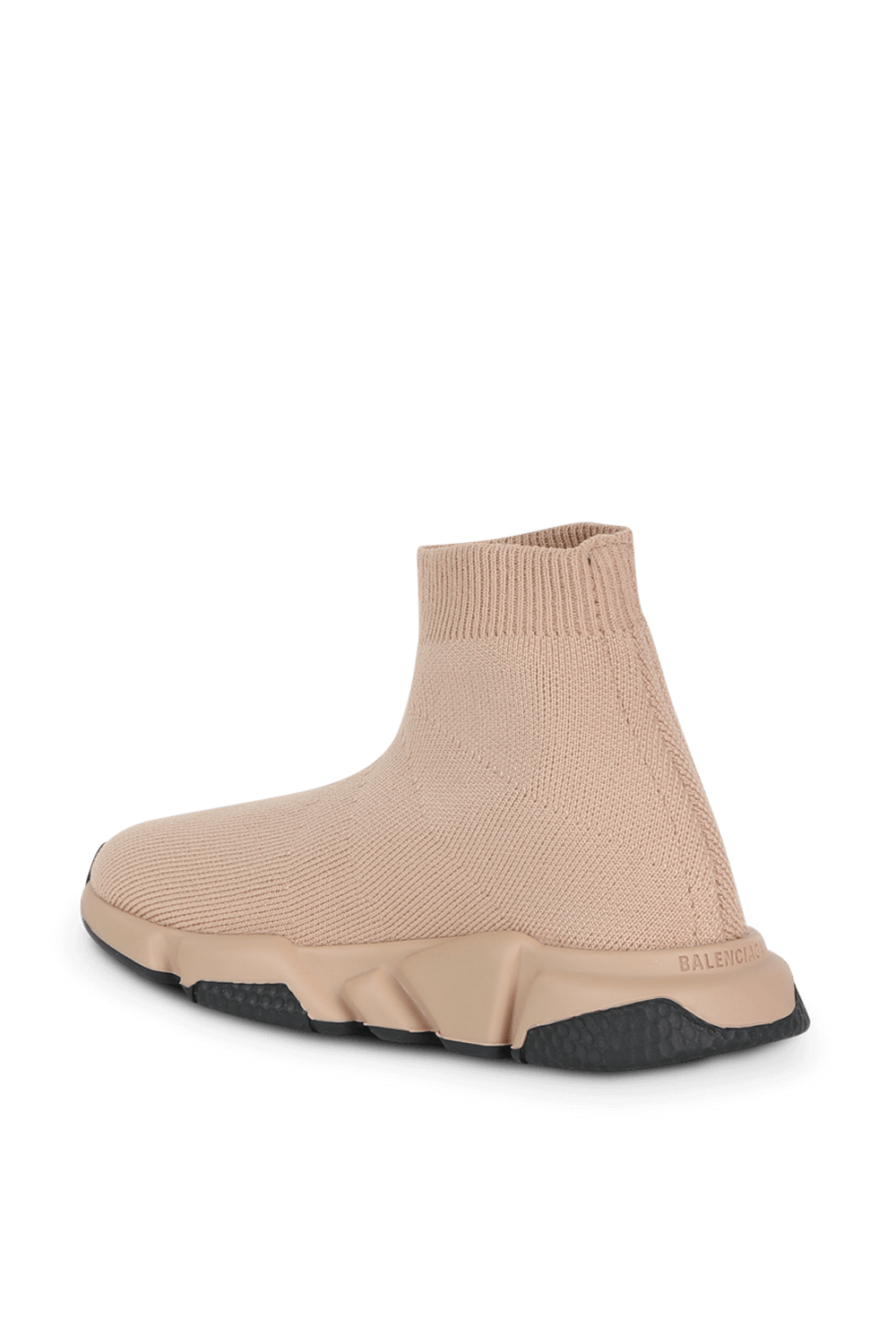 תמונה אחורית של גילאי 23-32 נעלי גרב בגוון בז'