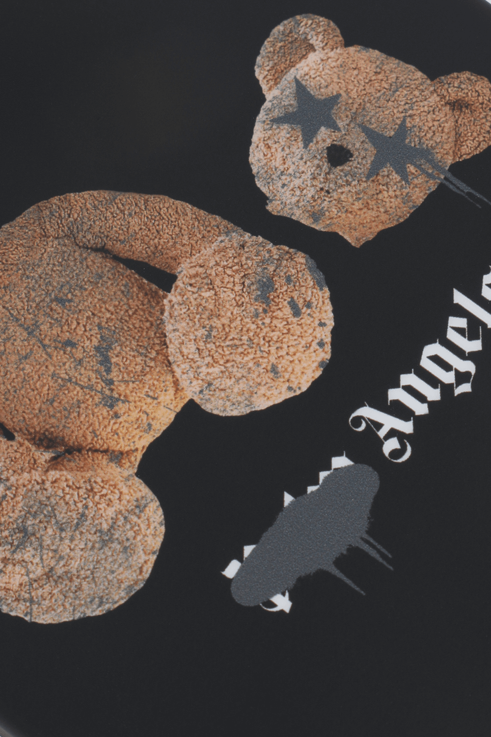 תמונת פנים של כיסוי לאייפון 12/12 פרו הדפס ממותג טדי בר בגוון שחור