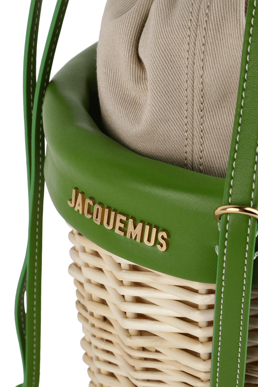 תמונת תקריב של תיק באקט קלוע