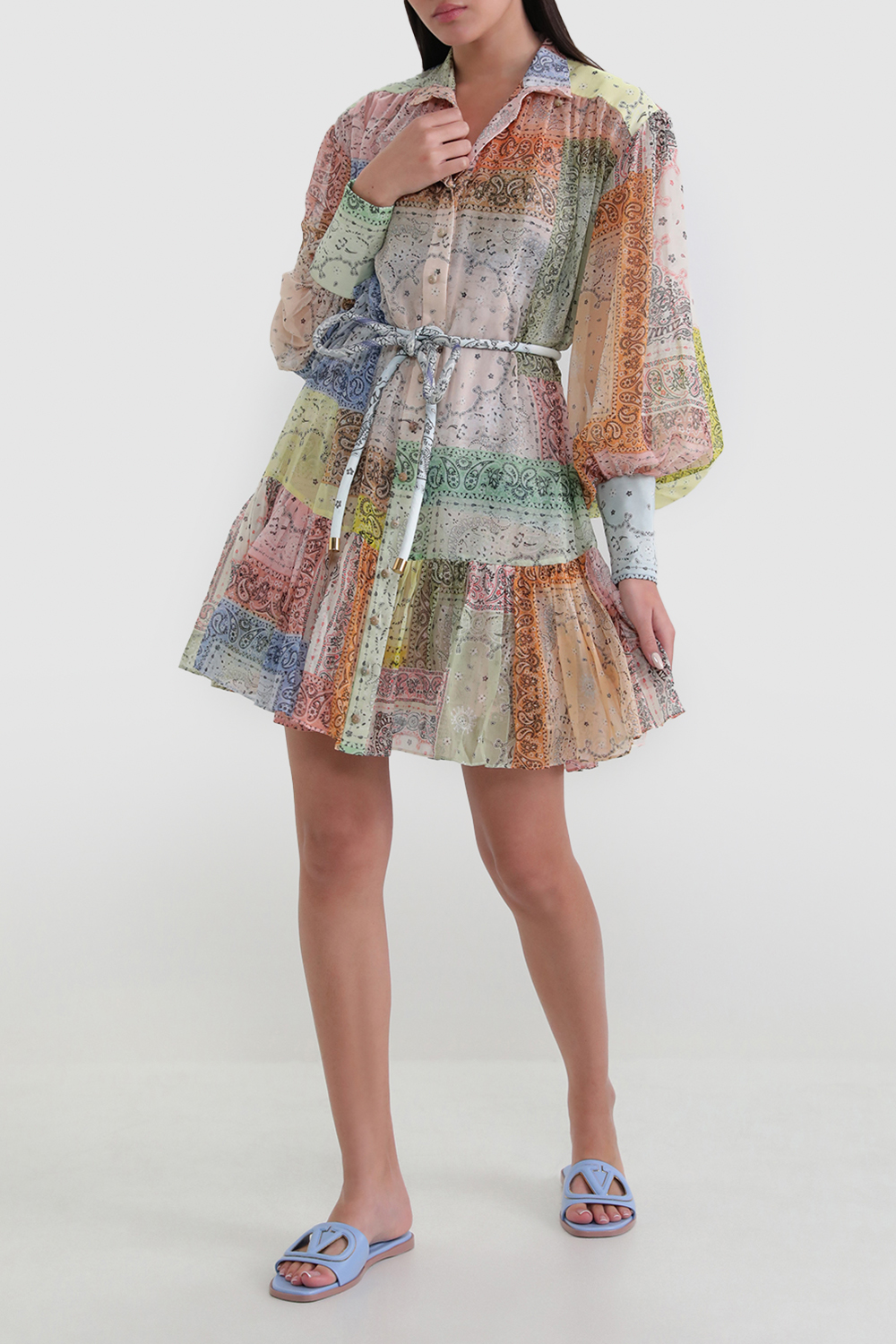 תמונת דוגמן קידמית של כפכפי סליידס