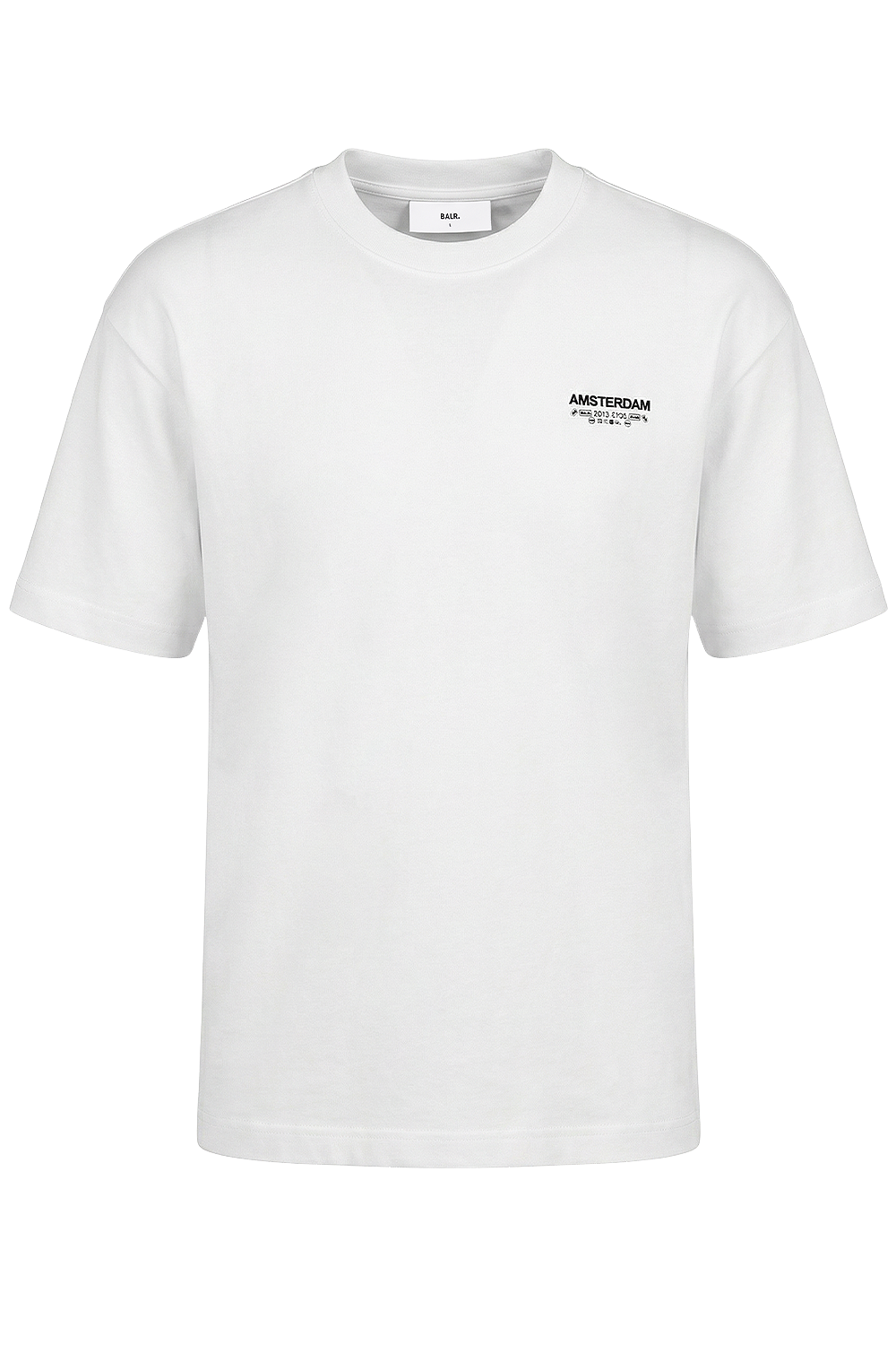 תמונה קידמית של חולצת טי אוברסייז