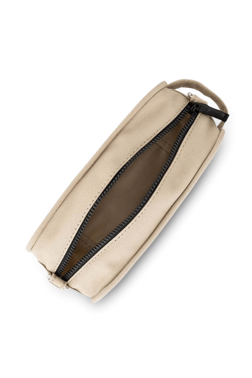 תמונת פנים של תיק קאמרה בגוון בז'