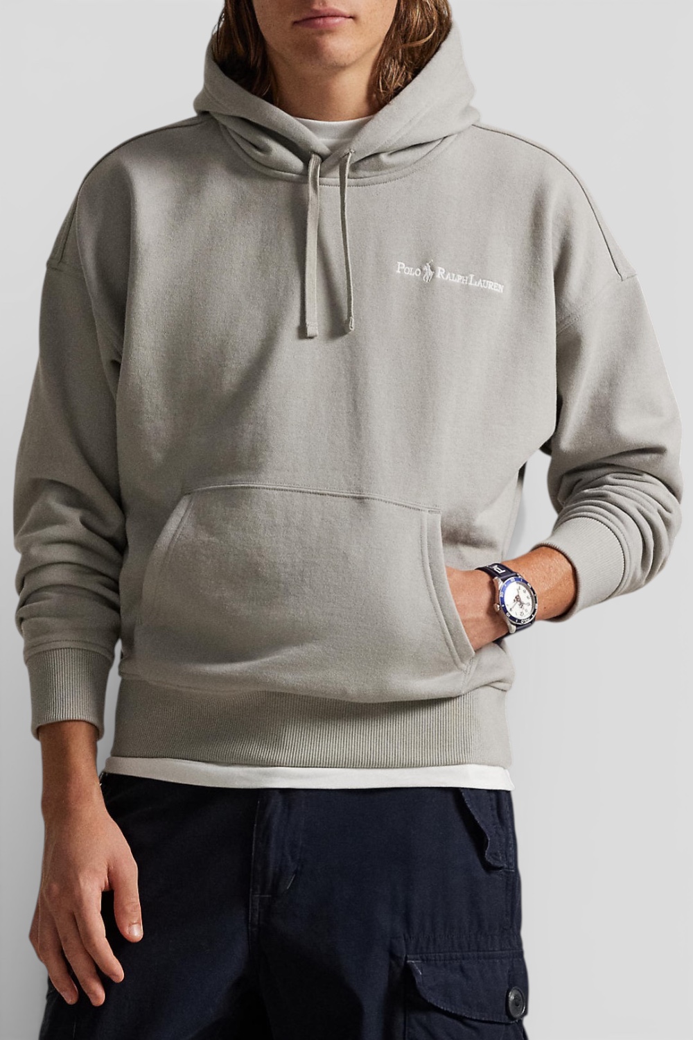 תמונת דוגמן קידמית של סווטשירט קפוצ'ון