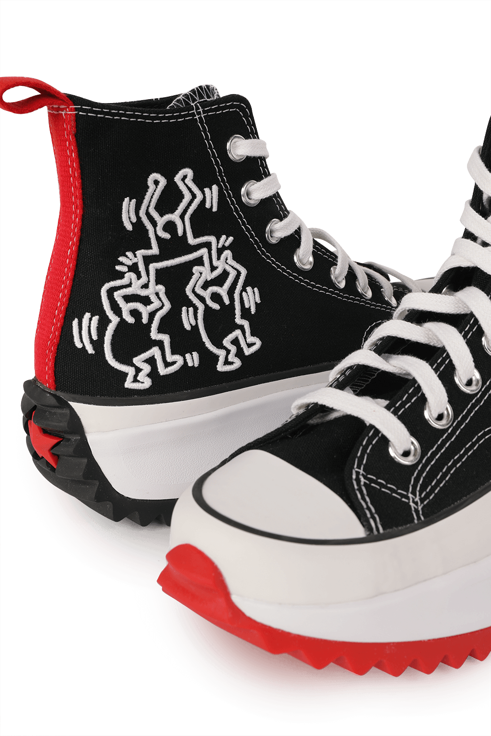 Converse X Keith Haring Run Star Hike in Black CONVERSE