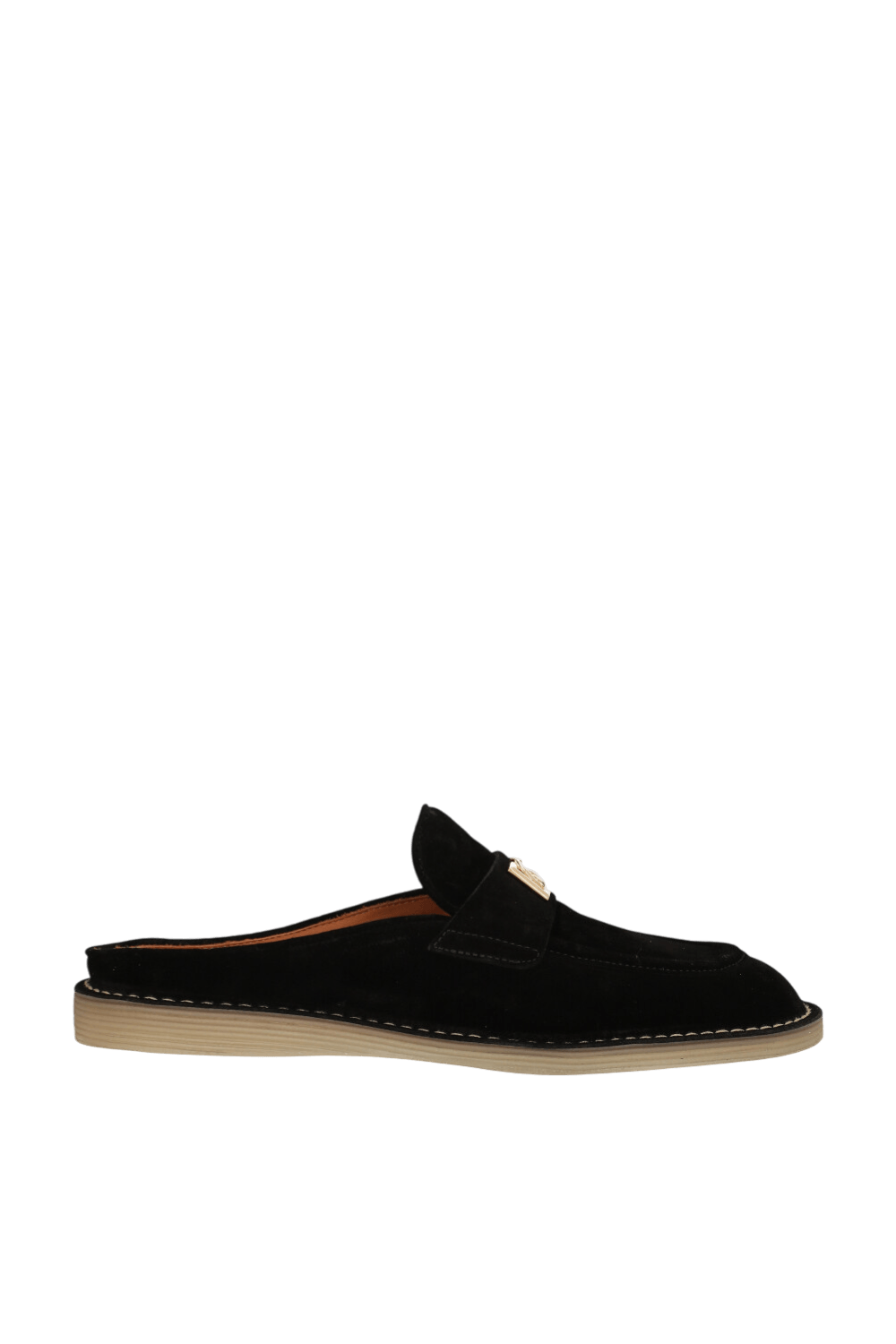 תמונה קידמית של נעלי מיולס זמש