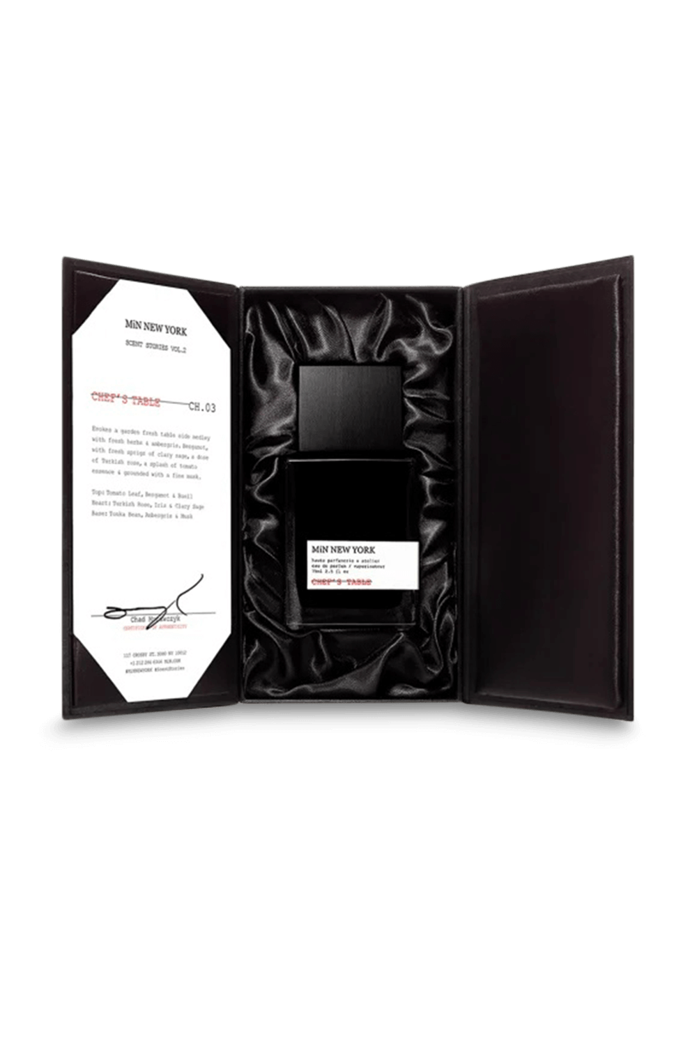 תמונה קידמית של Chef's Table Scent Stories Eau de Perfume 75 ml