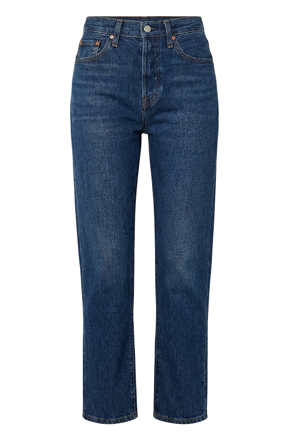 תמונה קידמית של מכנסי ג'ינס 501 בגזרה ישרה