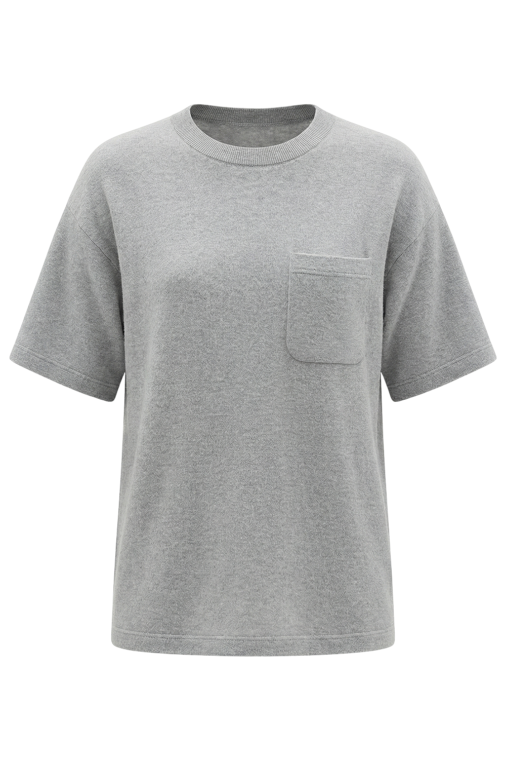 תמונה קידמית של חולצת טי אוברסייז