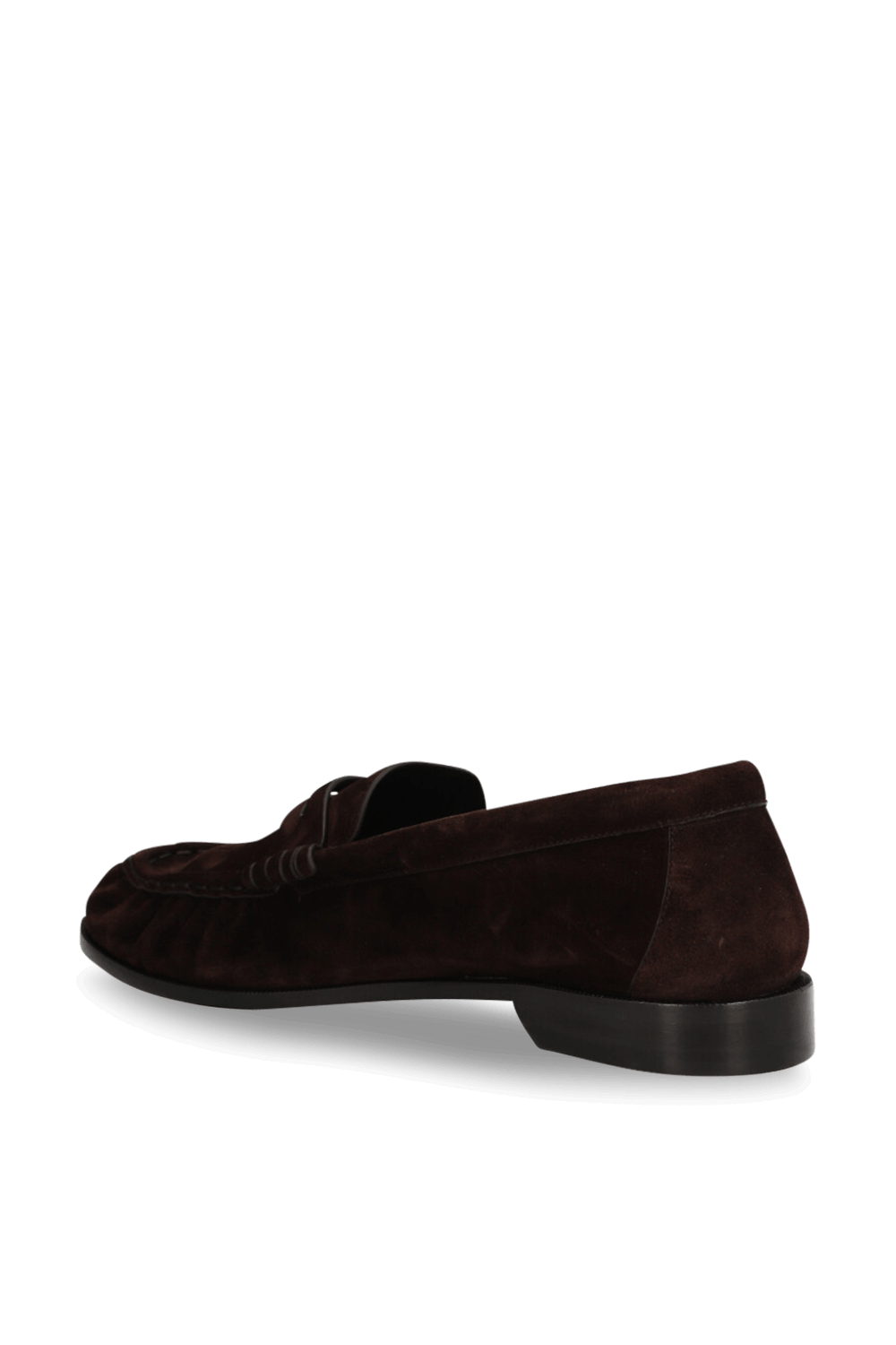 תמונה אחורית של נעלי מוקסינים