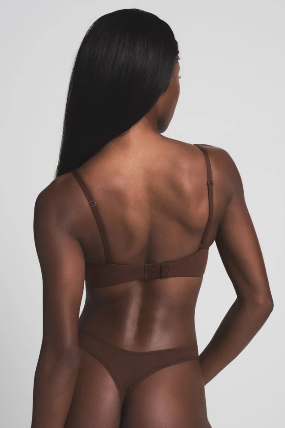 תמונת דוגמן אחורית של UNLINED DEMI BRA