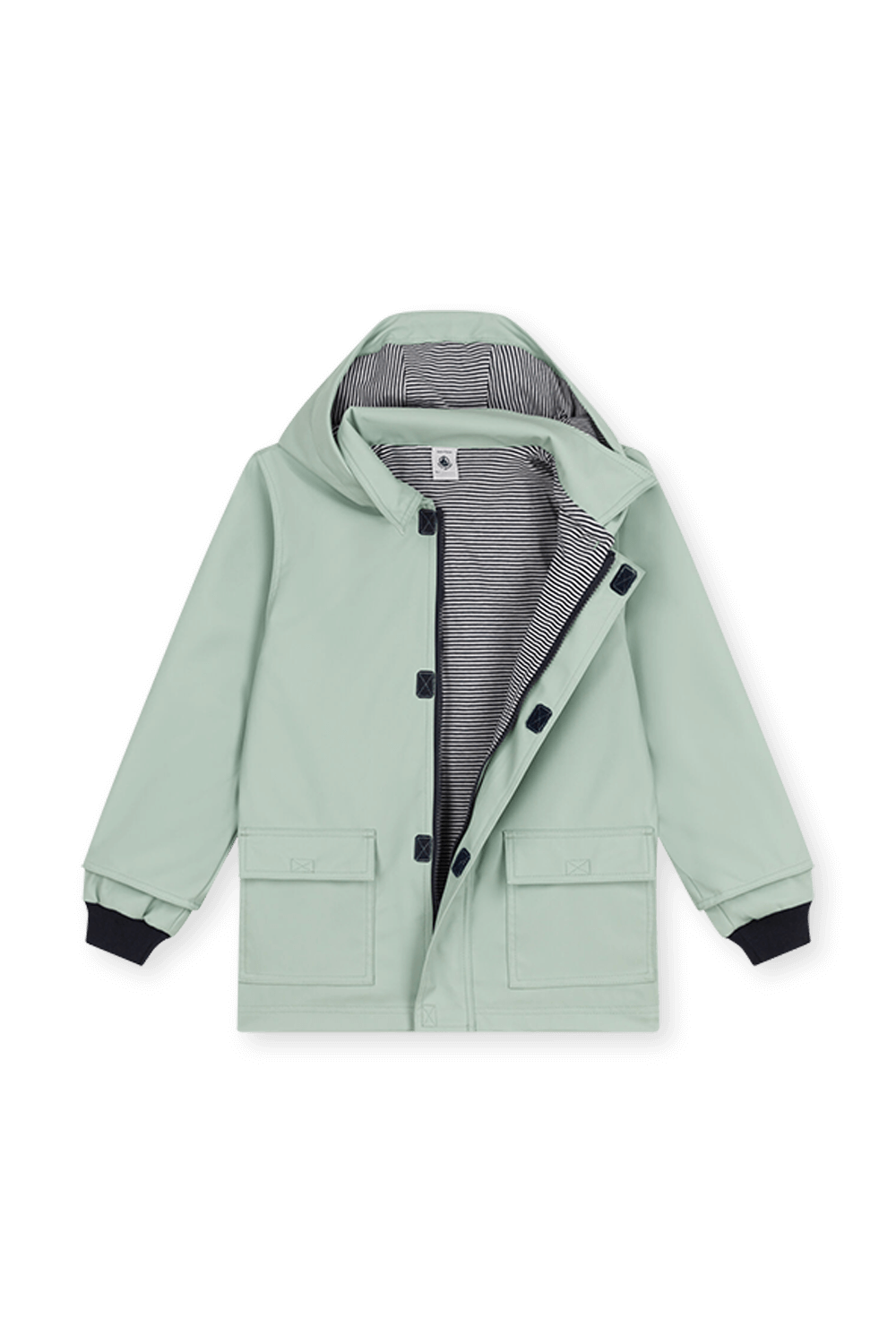 תמונה אחורית של מעיל עם קפוצ'ון- גילאי 3-5 שנים