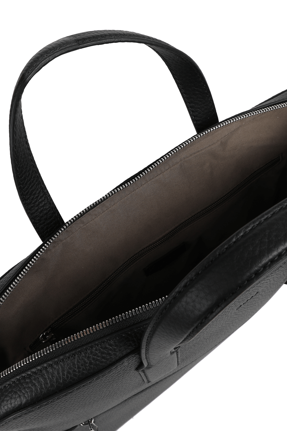 תמונת פנים של תיק עבודה לנסיעות מעור קרוסטאון