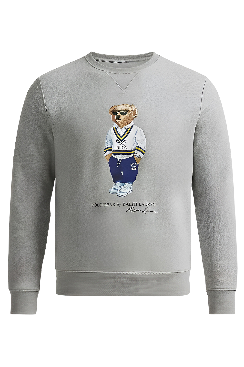 תמונה קידמית של סווטשירט דובי פולו