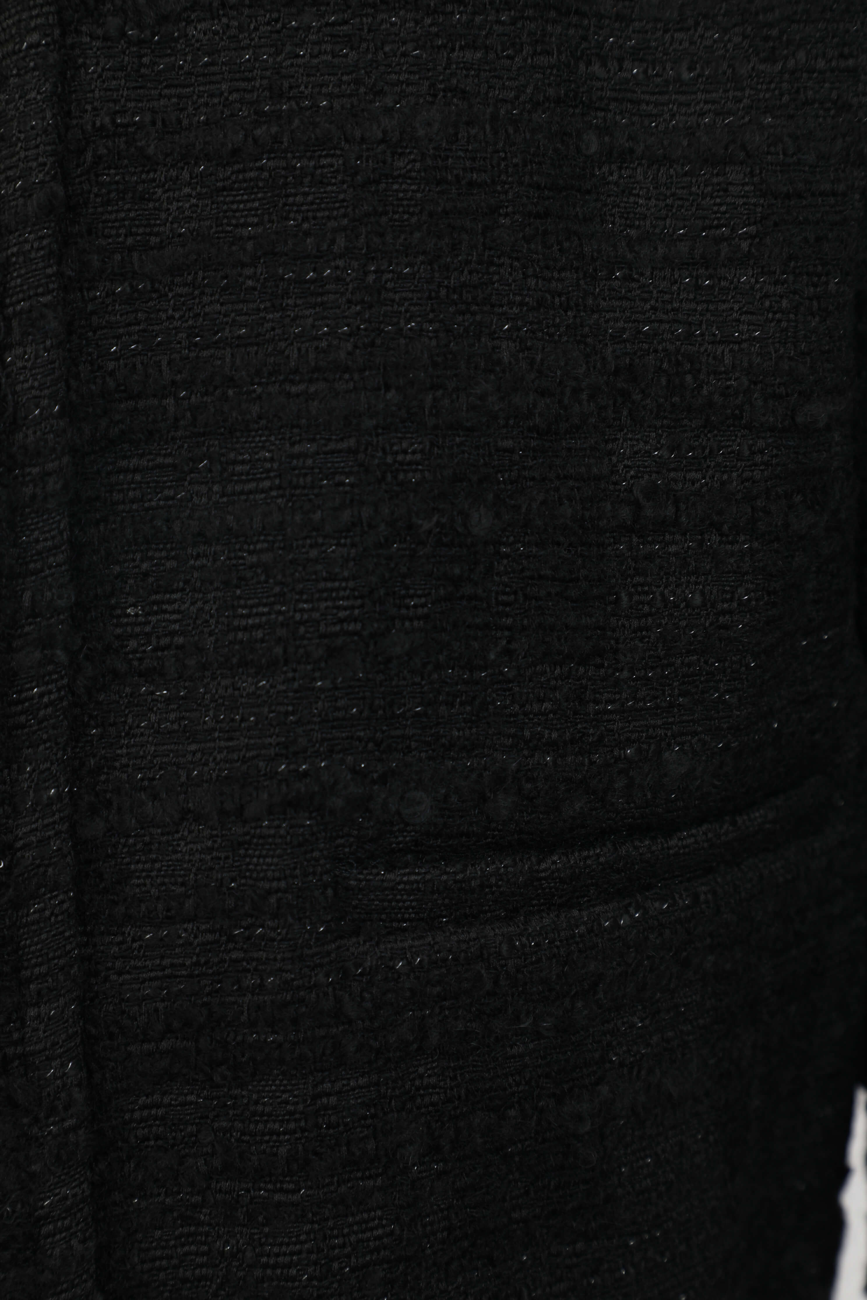ז'קט סלים פרוותי בצבע שחור IRO