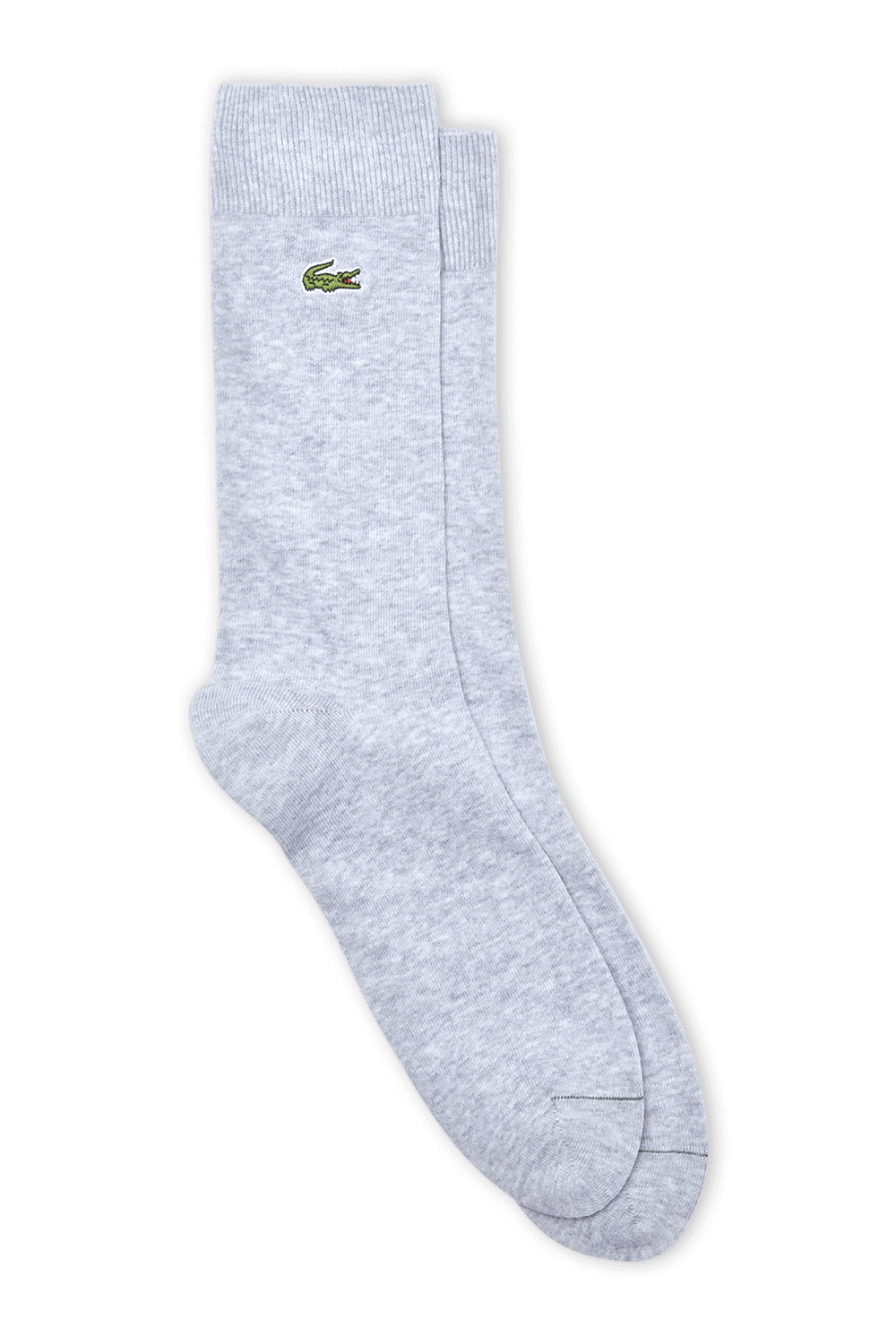 תמונה קידמית של גרביים גבוהות בסריגת ריב