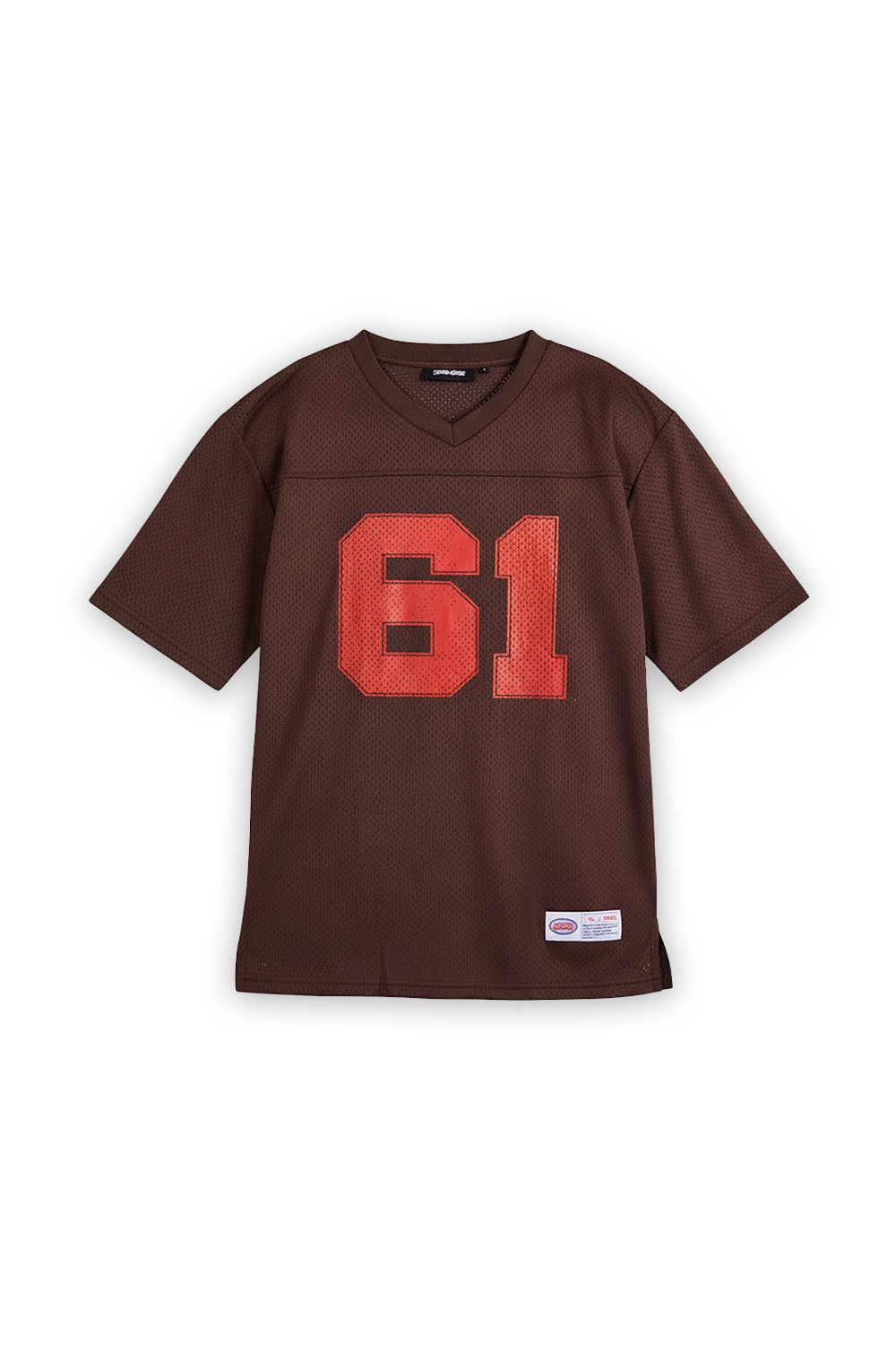 תמונה קידמית של חולצת טי רשת