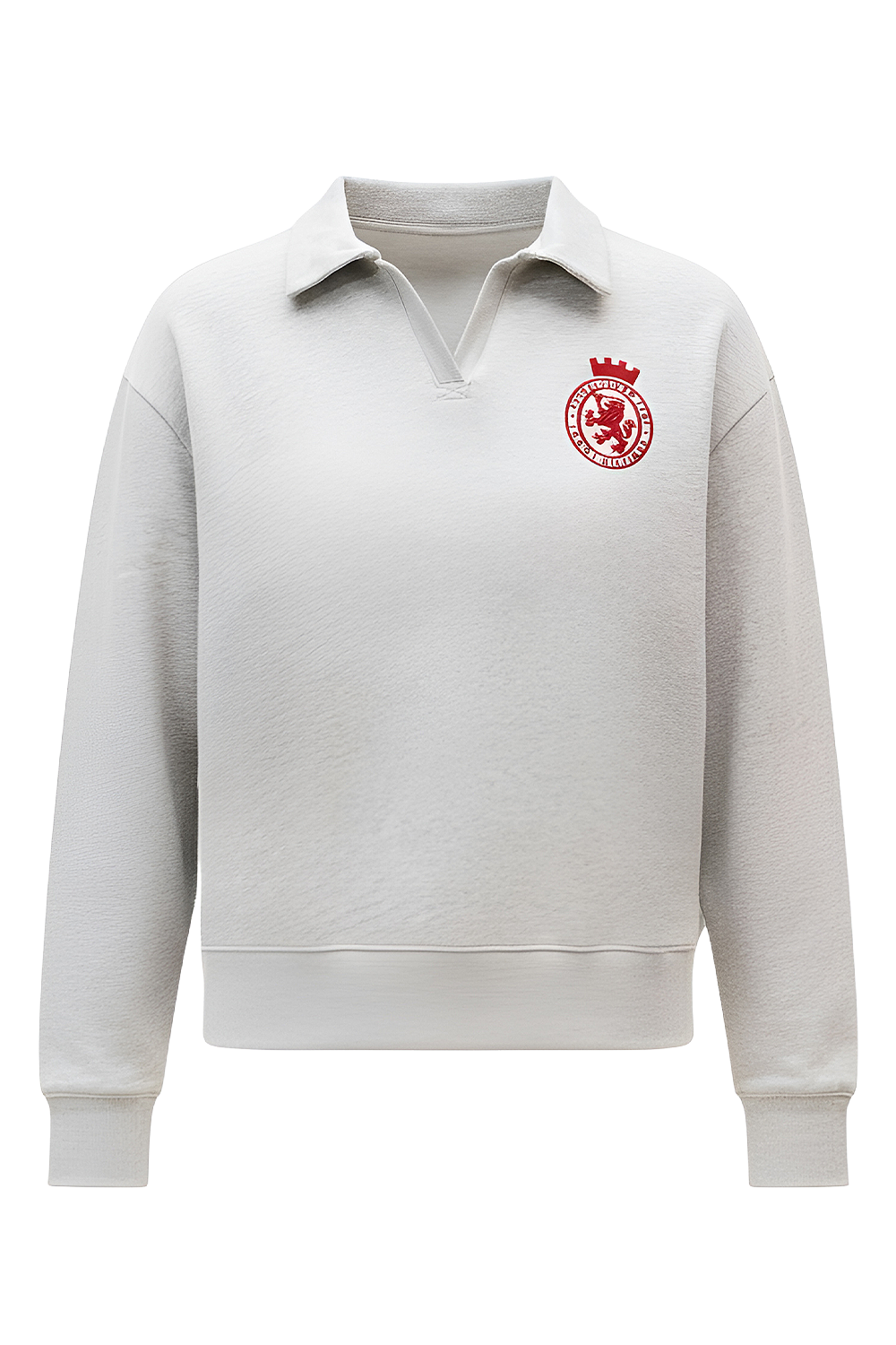 תמונה קידמית של סווטשירט פולו