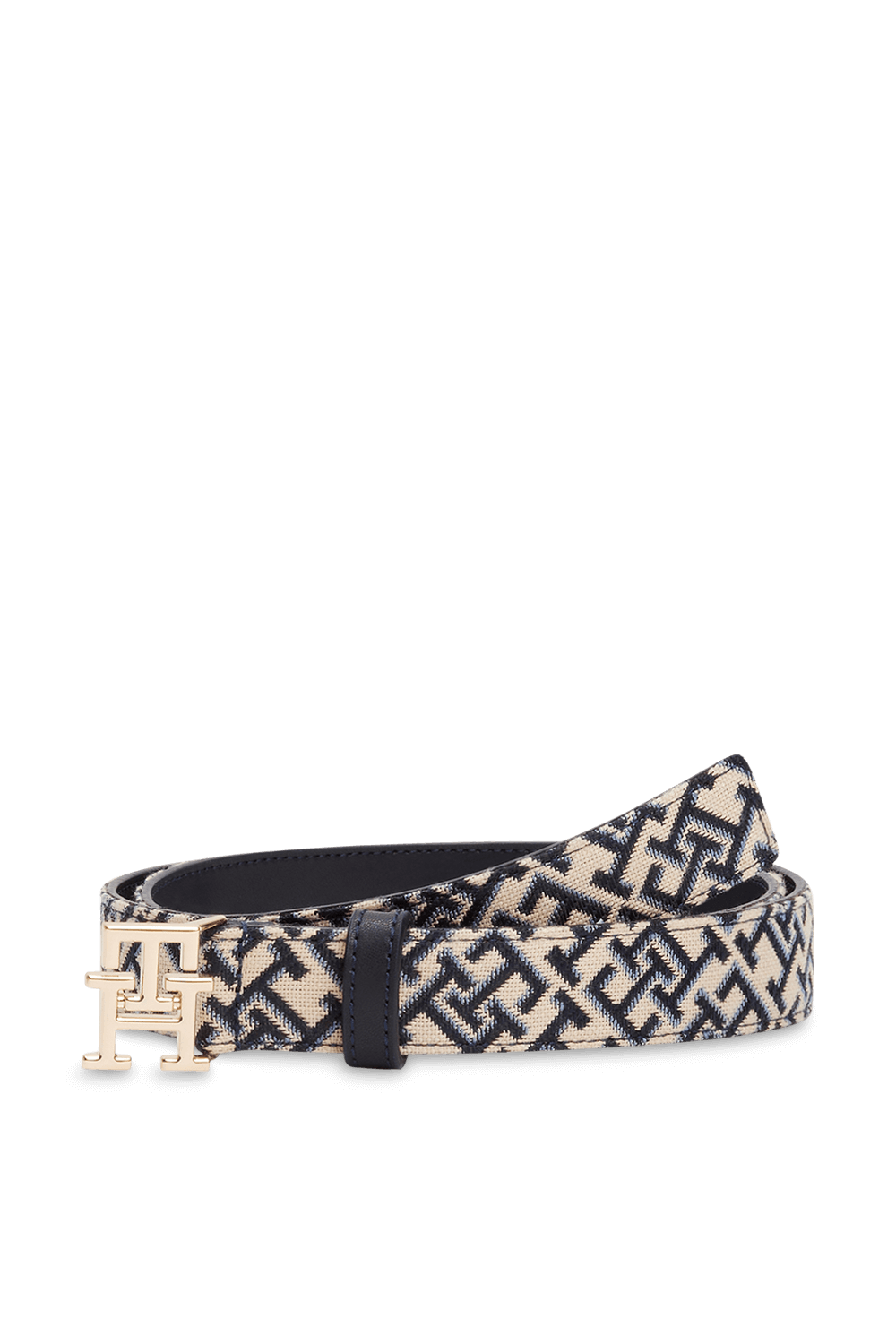 תמונה קידמית של חגורת ג'קרד