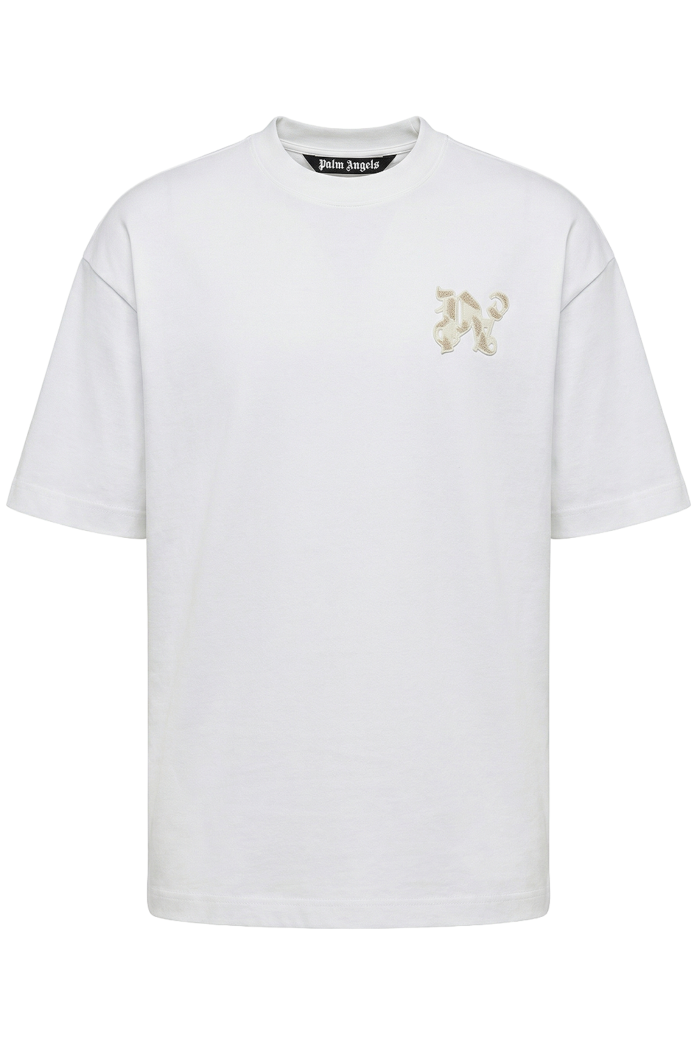 תמונה קידמית של חולצת טי אוברסייז