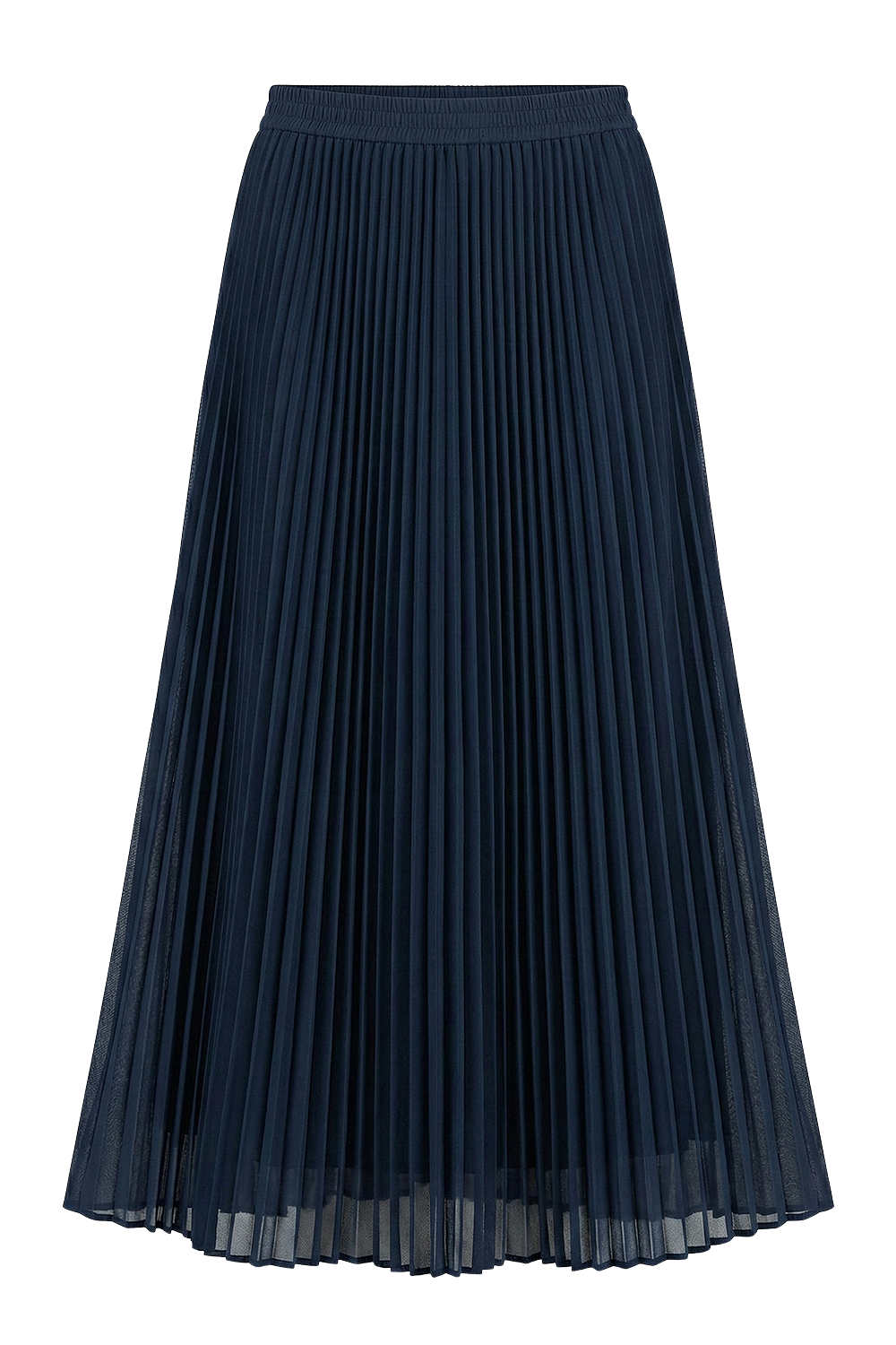 תמונה קידמית של חצאית פליסה