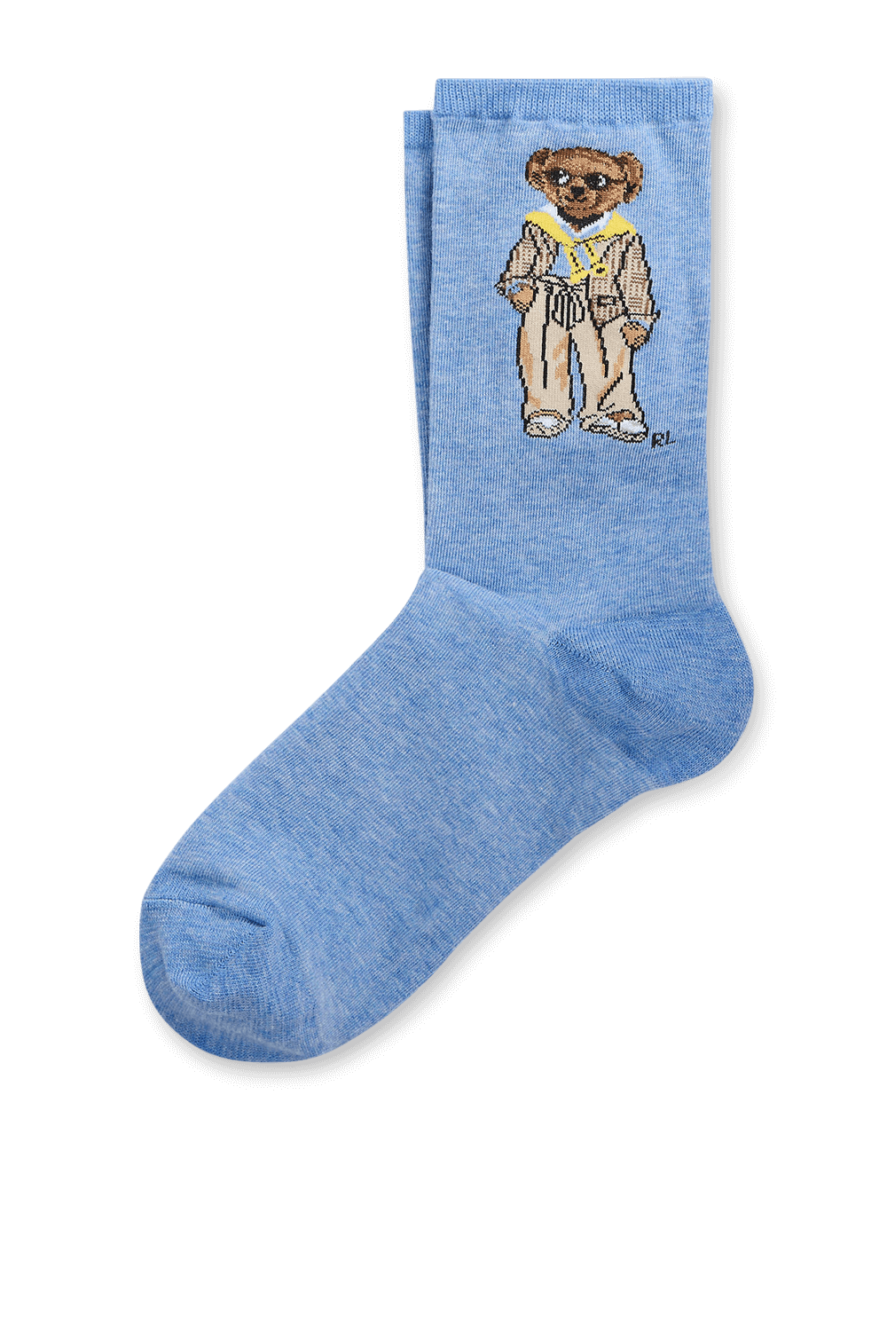 תמונה קידמית של גרביים דובי