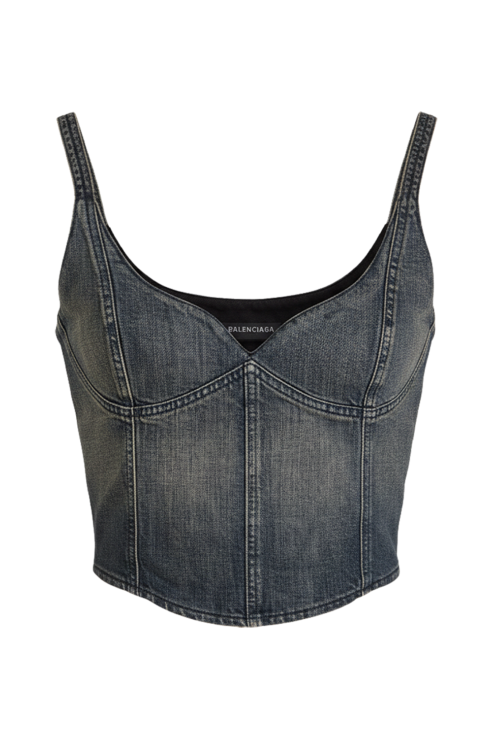 תמונה קידמית של טופ מחוך ג'ינס