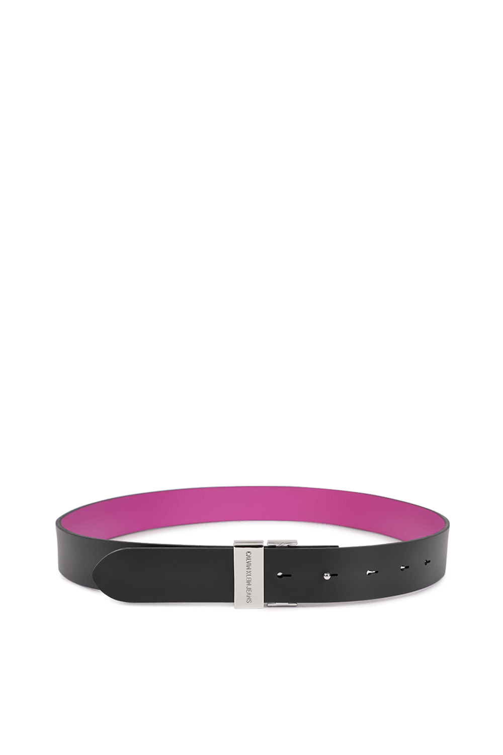 30mm Logo leather Belt in Purple