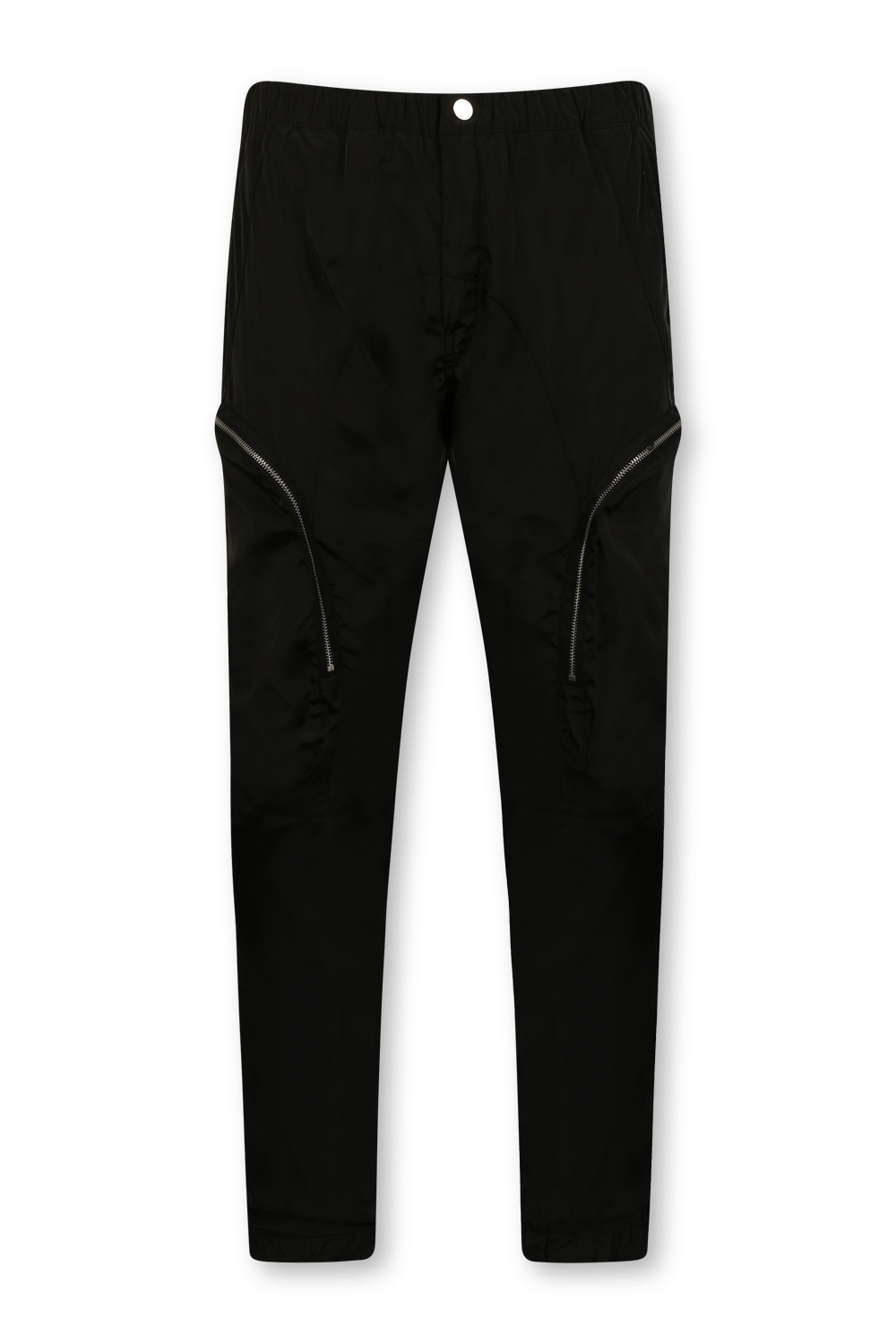 תמונה קידמית של מכנסי צ'ינו אורבניים עם כיסים מרוכסנים