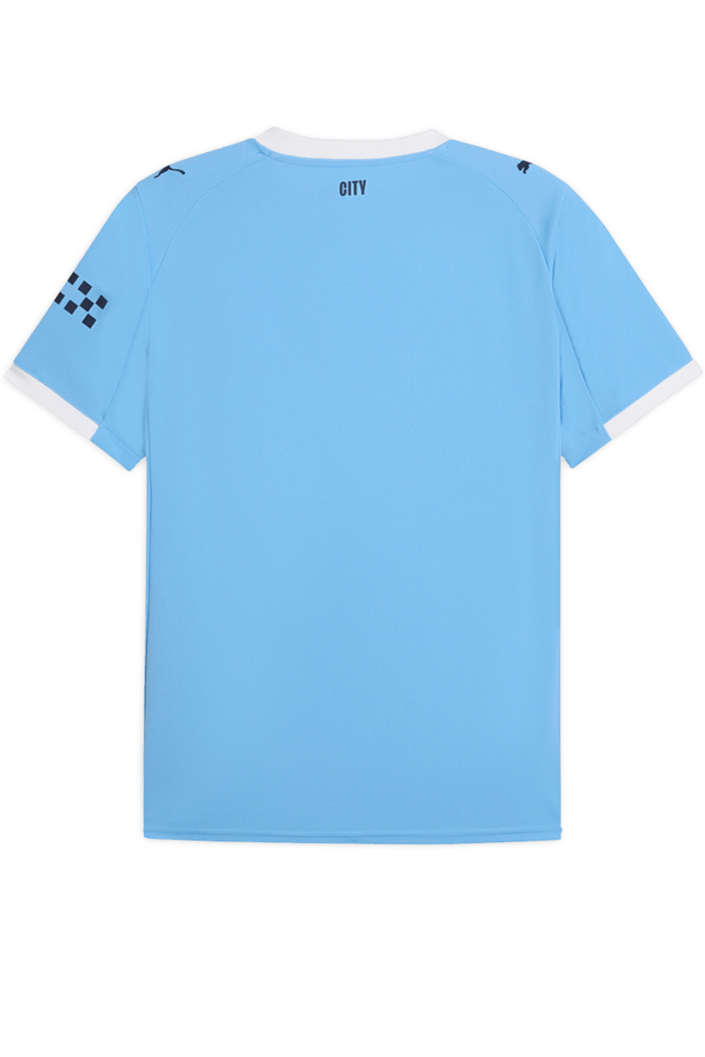 תמונה אחורית של חולצת הבית מנצ׳סטר סיטי 2025-26