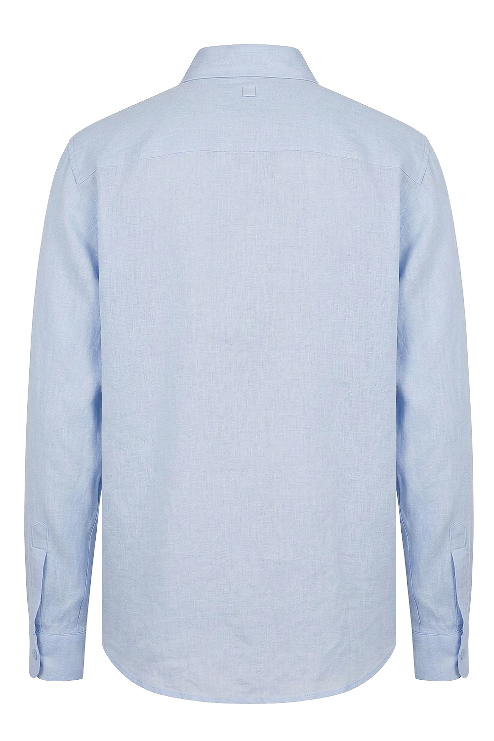 תמונה אחורית של חולצה מכופתרת