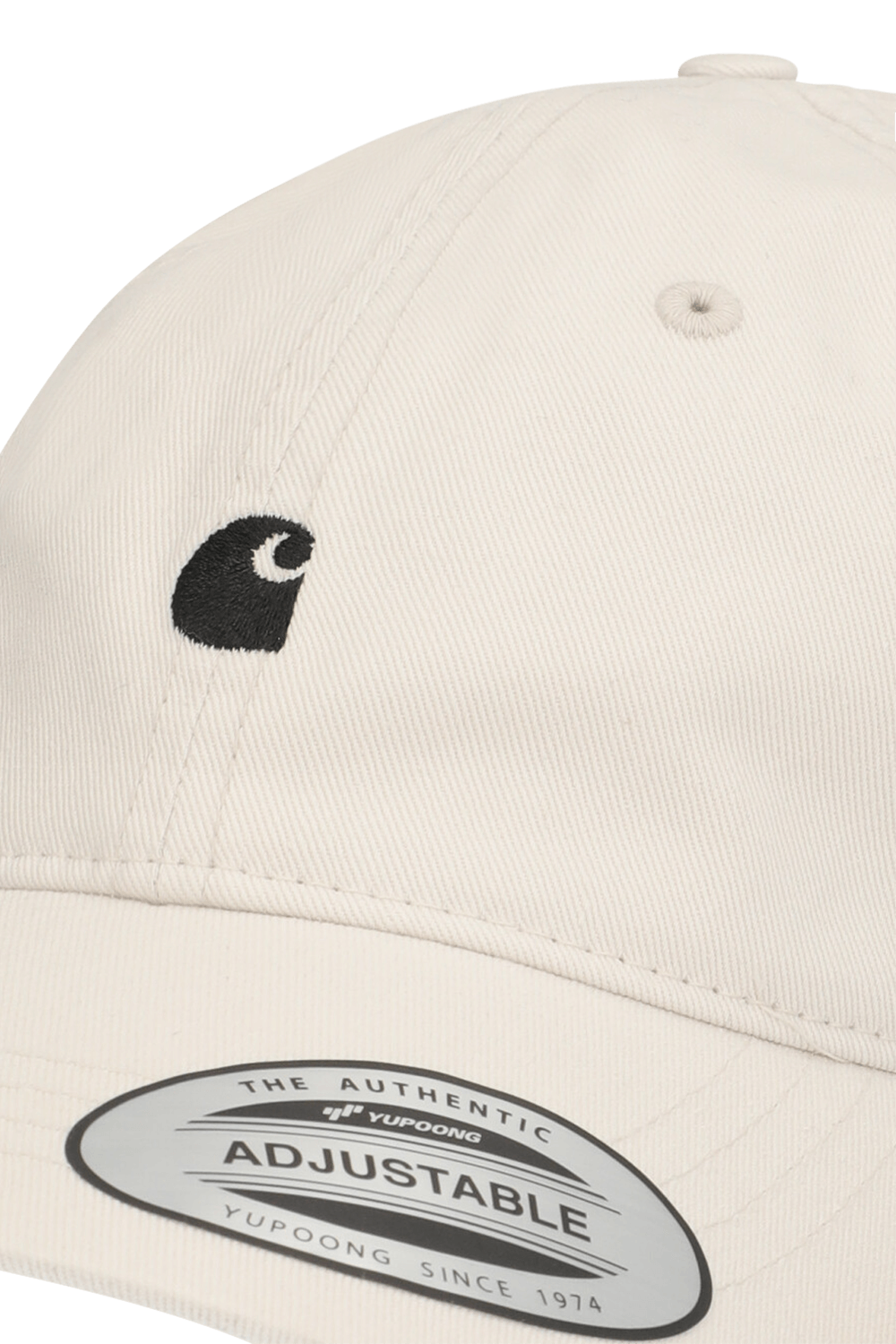 תמונת תקריב של כובע בייסבול