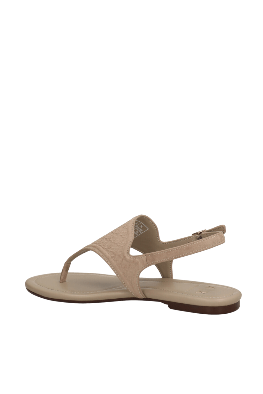 תמונה אחורית של סנדלי אצבע