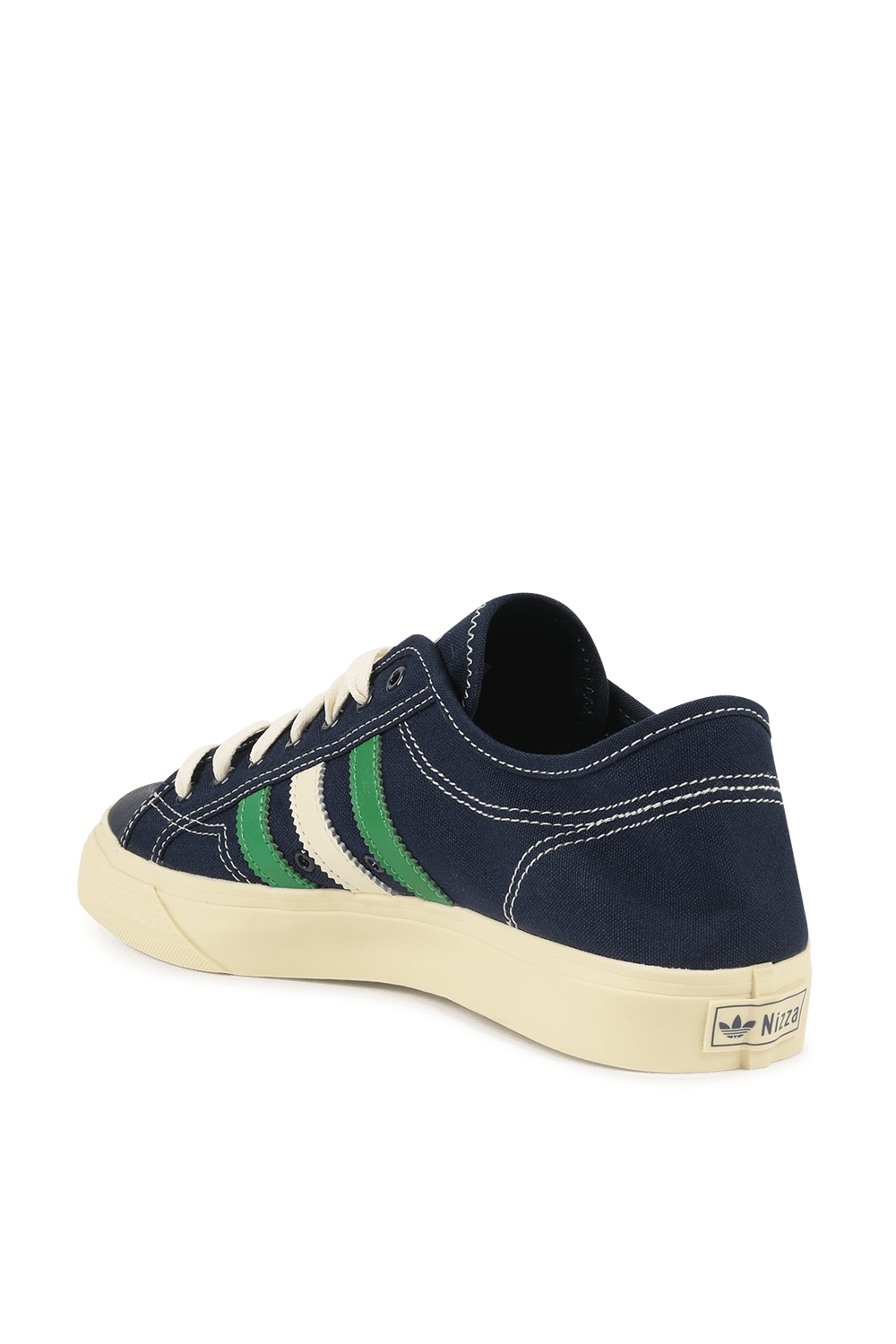 תמונה אחורית של Wales Bonner Nizza Lo Shoes in Indigo