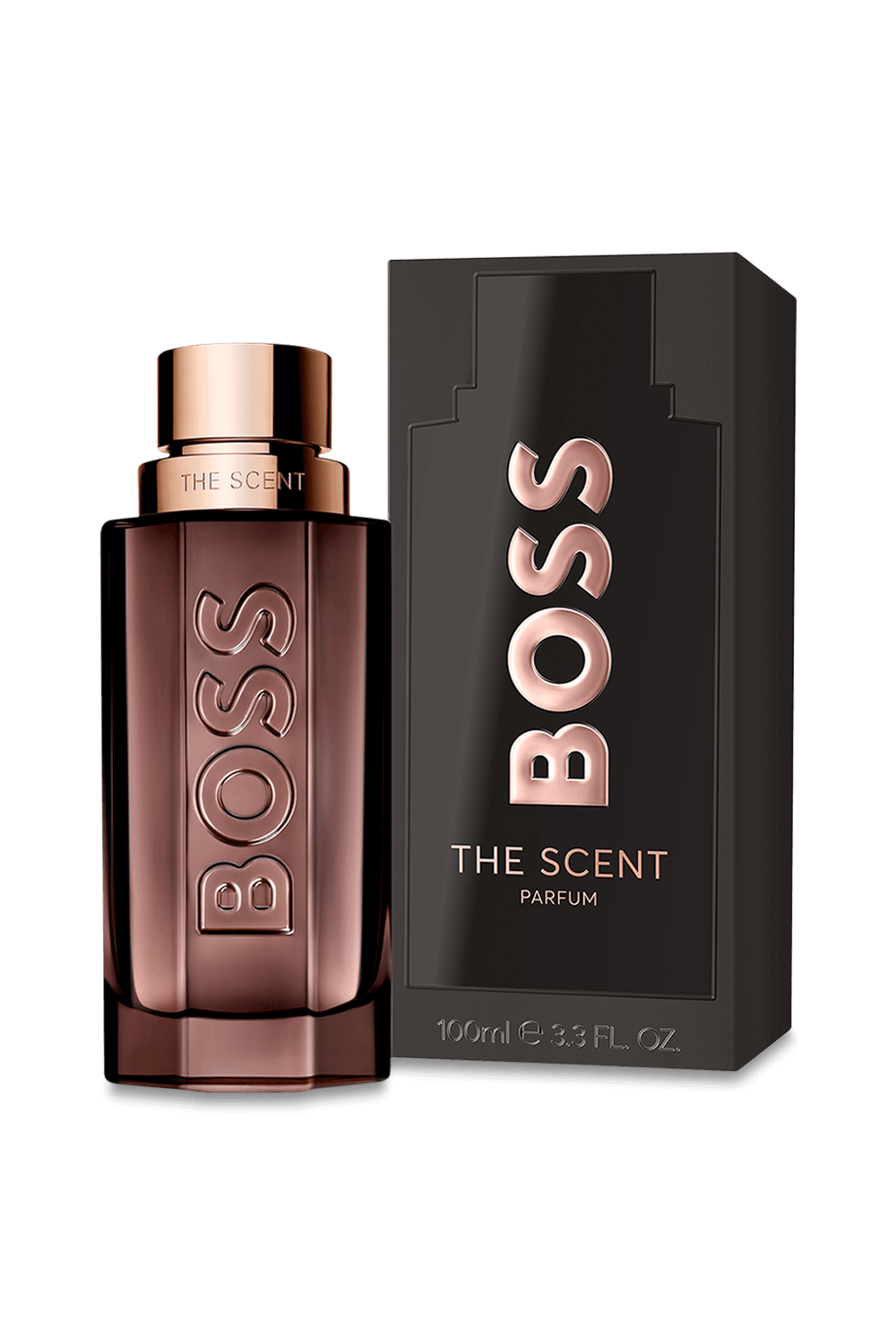 תמונת תקריב של Hugo Boss The scent la Parfum 100 ml