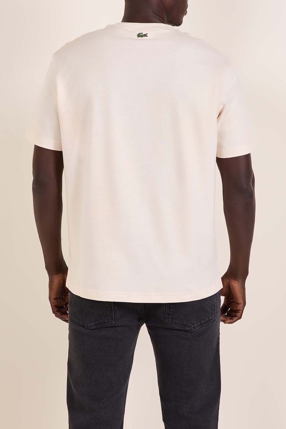 תמונת דוגמן אחורית של חולצת טי