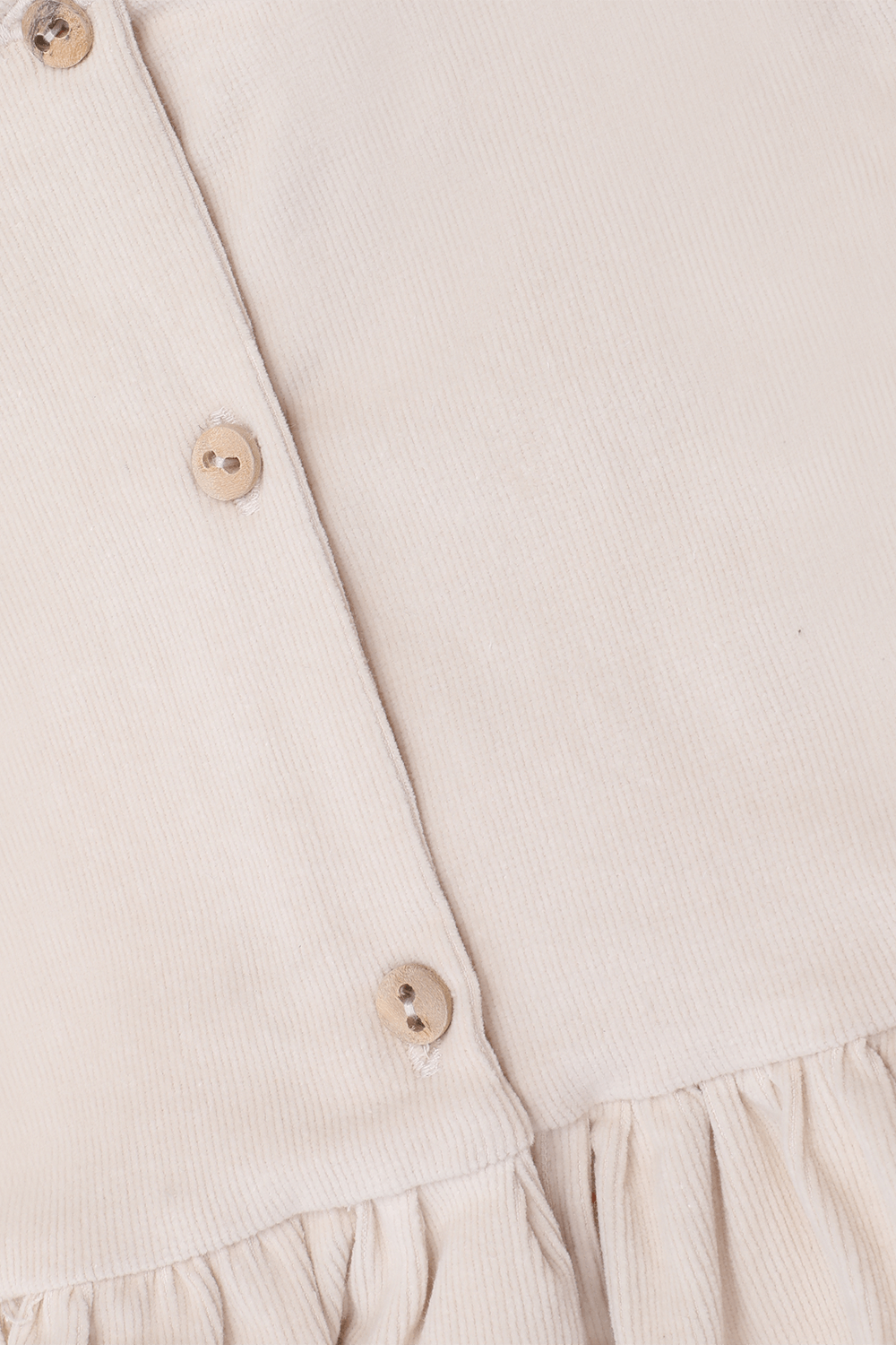 תמונה אחורית של שמלת קורדרוי קצרה - גילאי 2-12