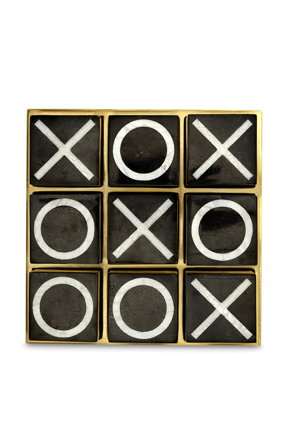 תמונת תקריב של משחק איקס-עיגול