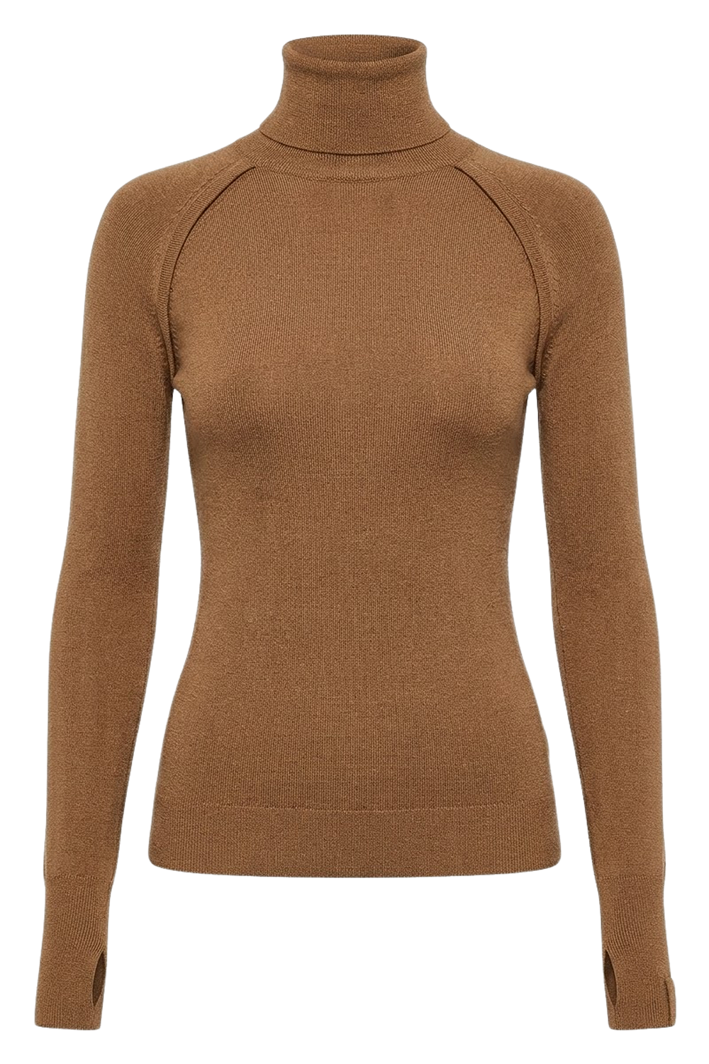 תמונה קידמית של סריג צווארון גבוה